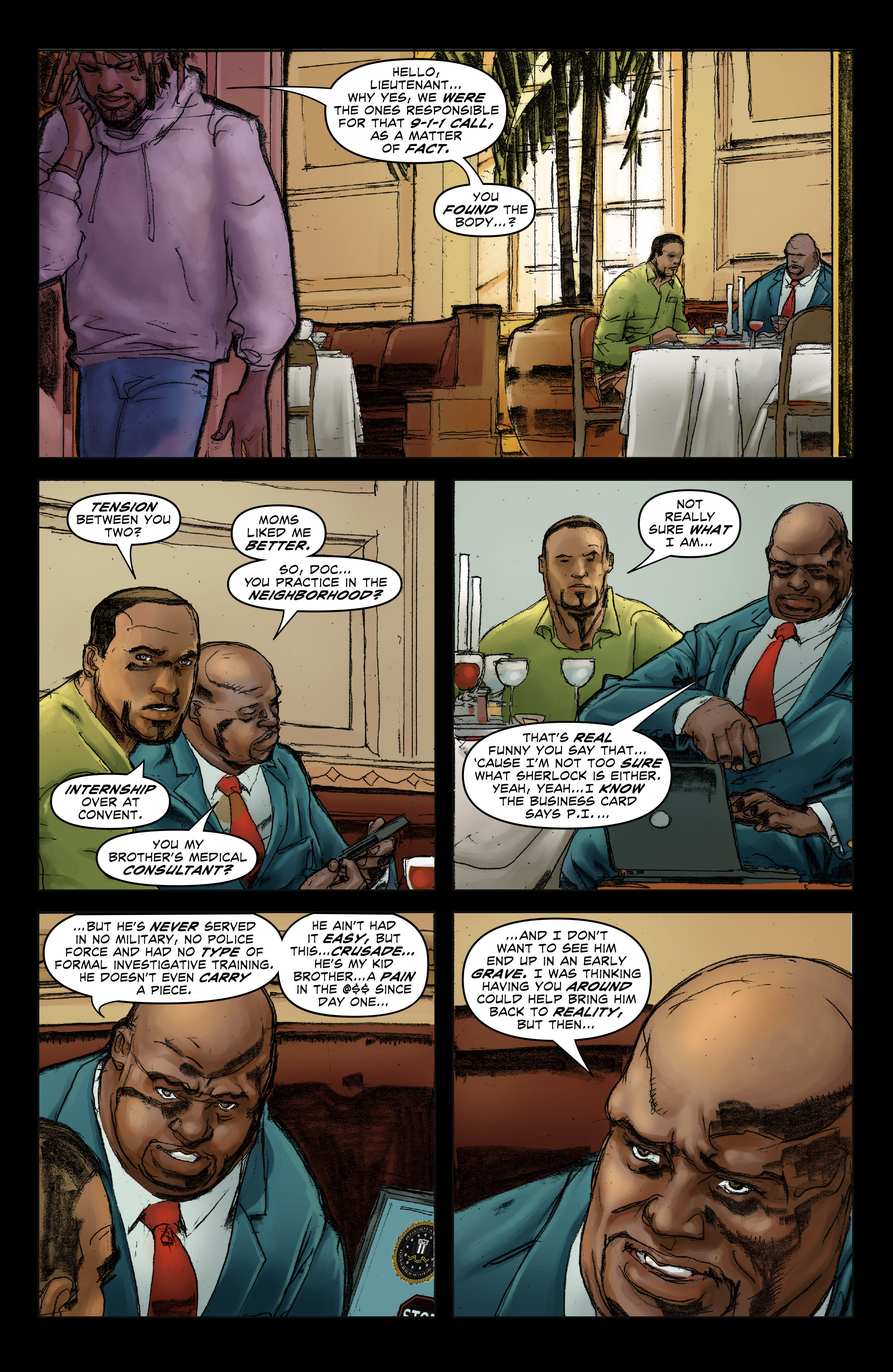 Read online Watson And Holmes comic -  Issue #3 - 9