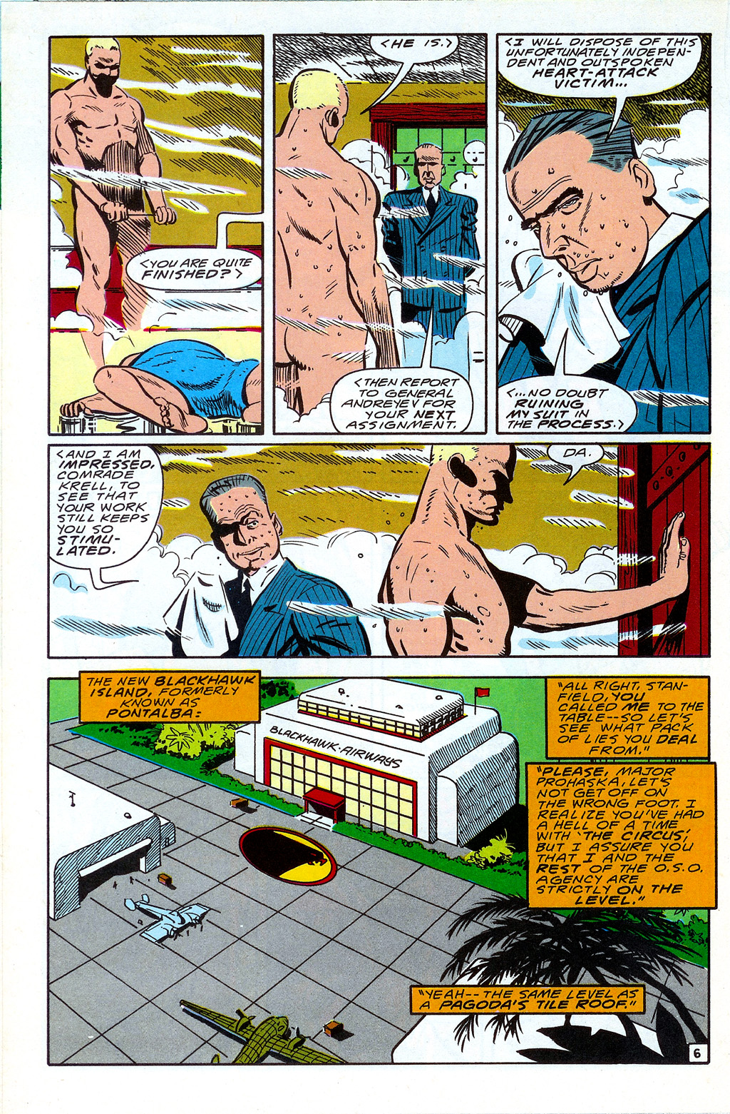 Blackhawk (1989) Issue #13 #14 - English 8