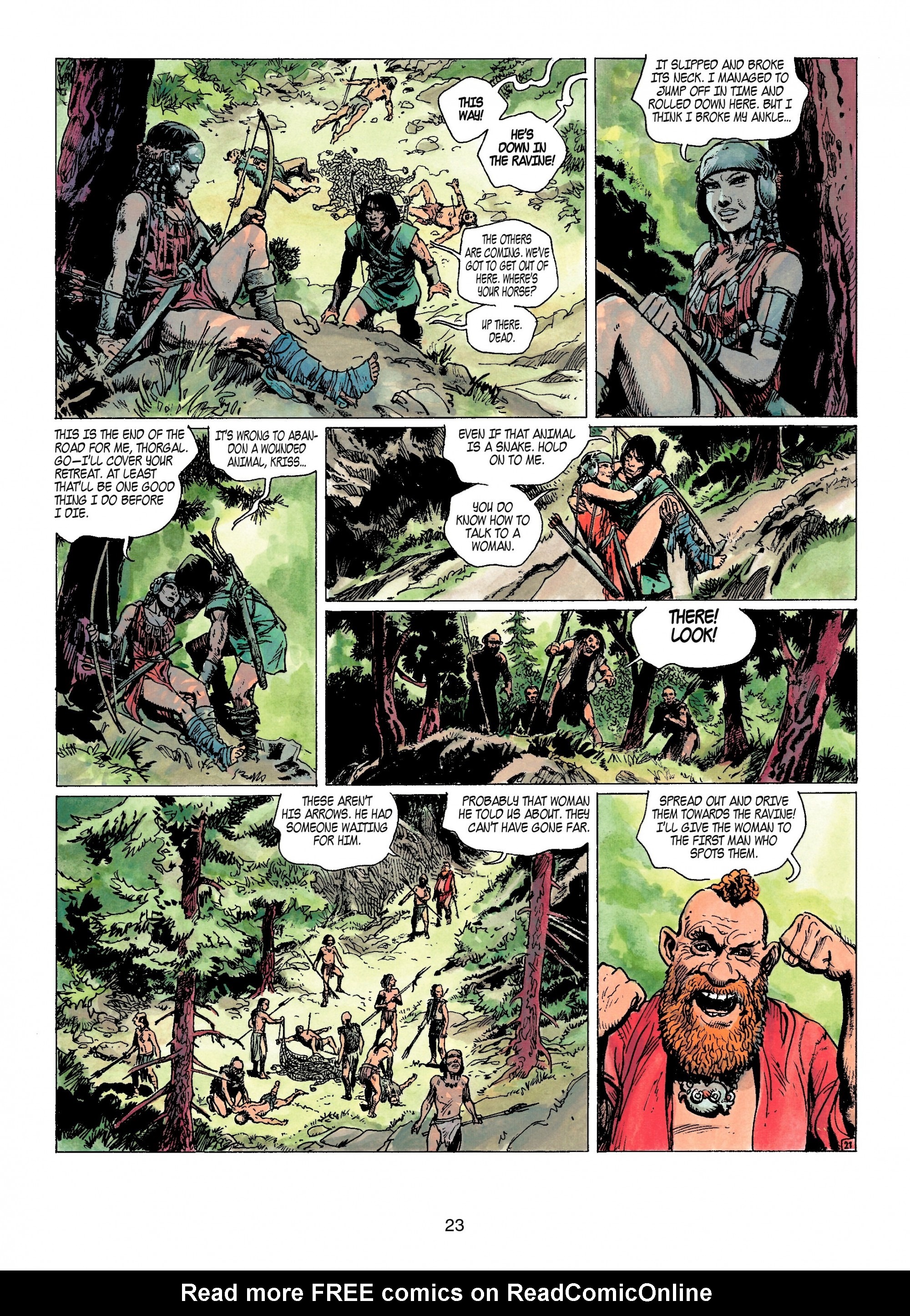 Read online Thorgal comic -  Issue #11 - 23