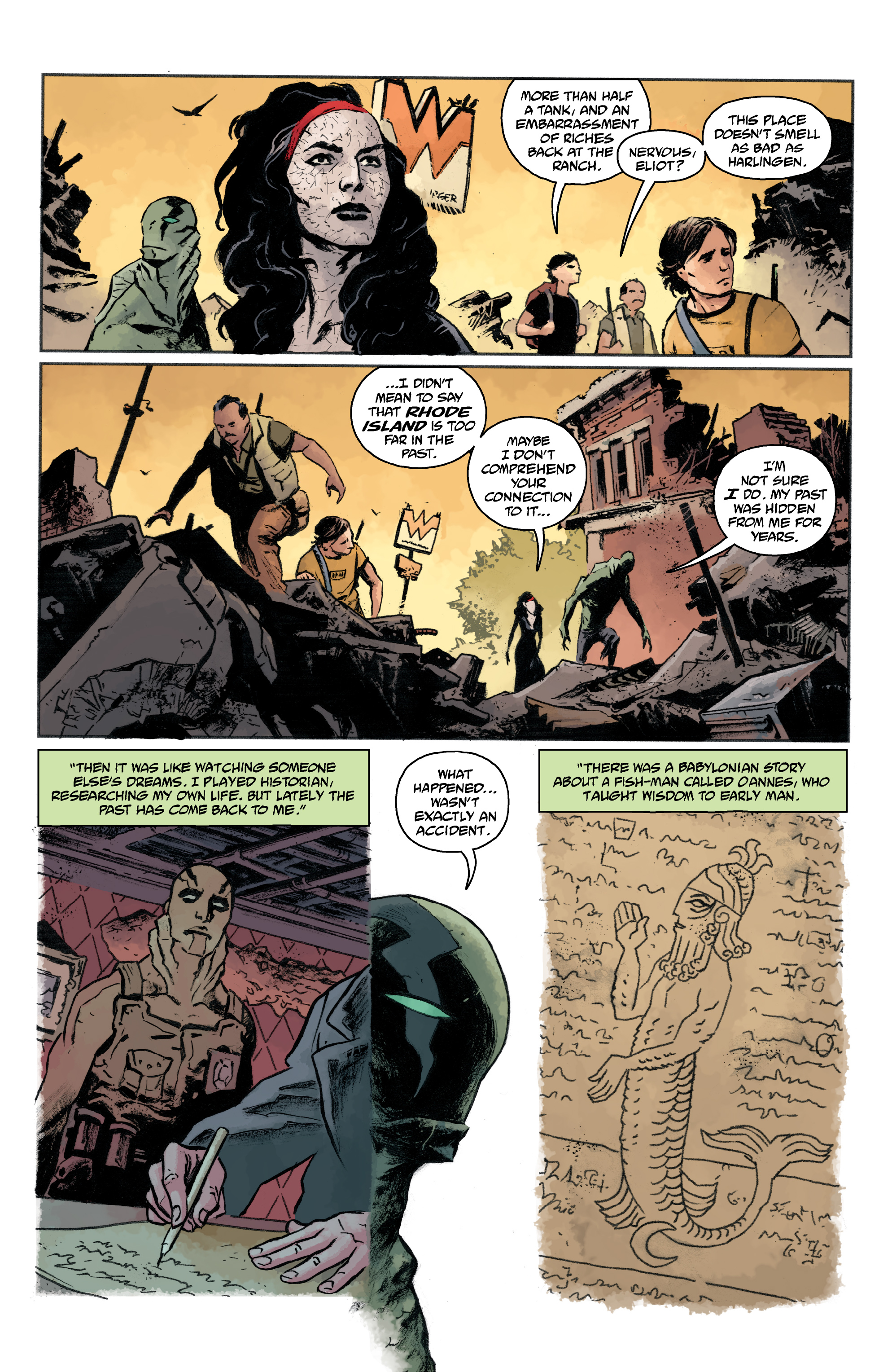 Read online Abe Sapien comic -  Issue # _TPB Dark and Terrible 2 (Part 1) - 49