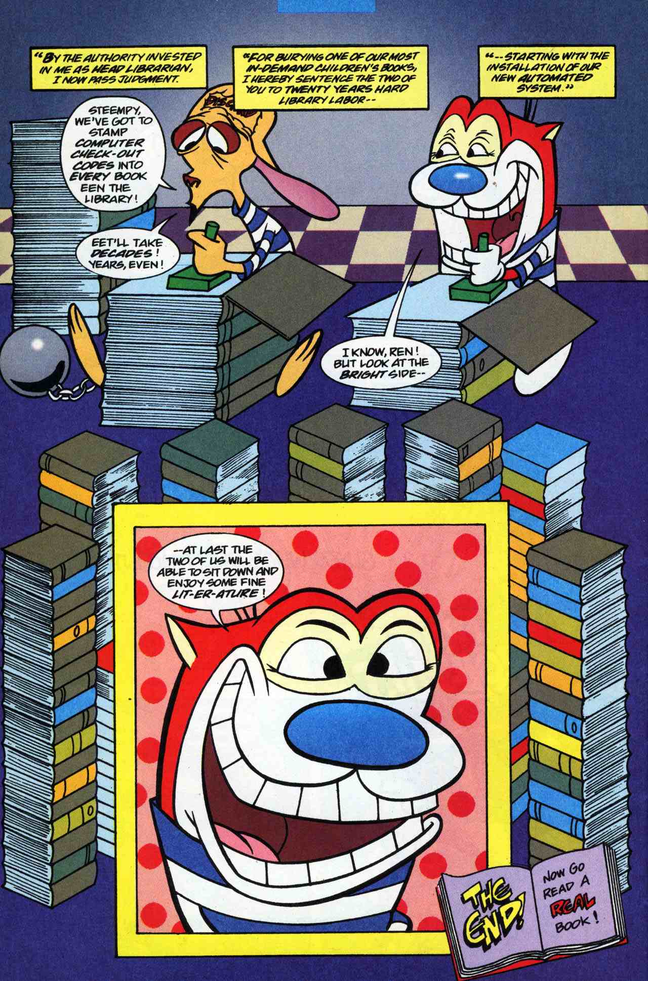 Read online The Ren & Stimpy Show comic -  Issue #35 - 23