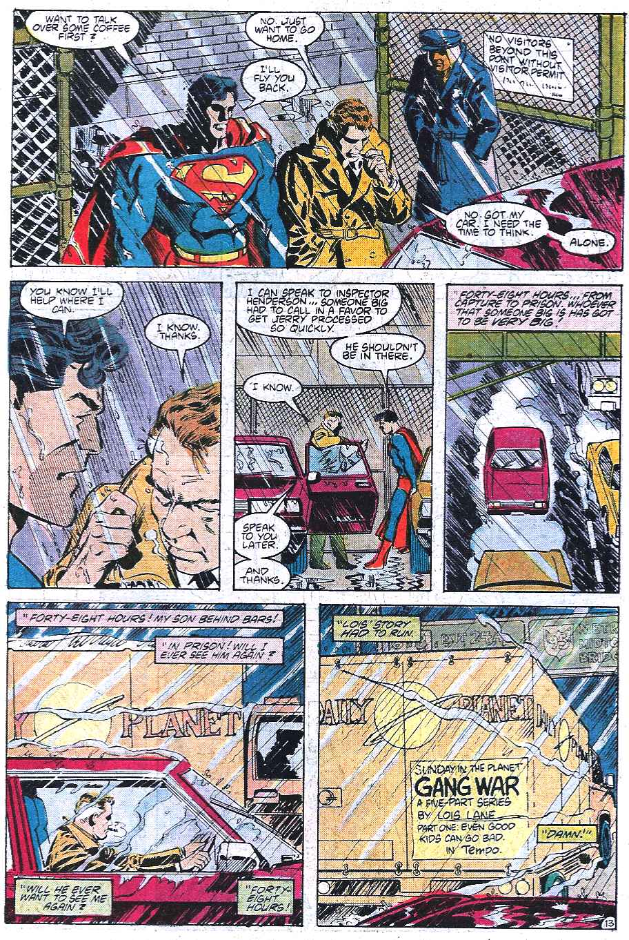 Read online Adventures of Superman (1987) comic -  Issue #433 - 14