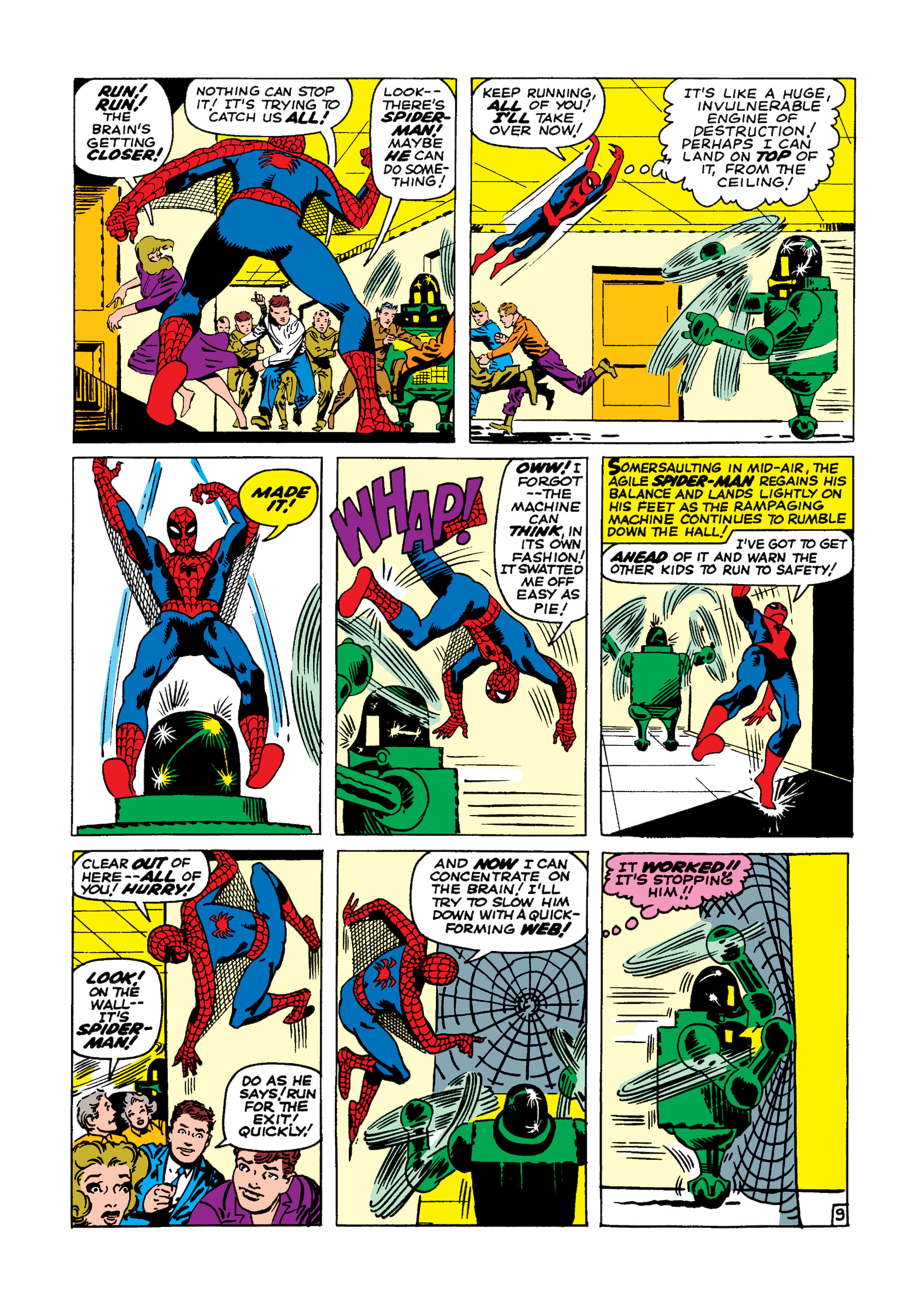Read online The Amazing Spider-Man (1963) comic -  Issue #8 - 10