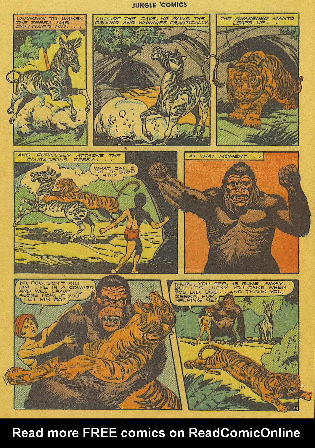 Read online Jungle Comics comic -  Issue #50 - 31
