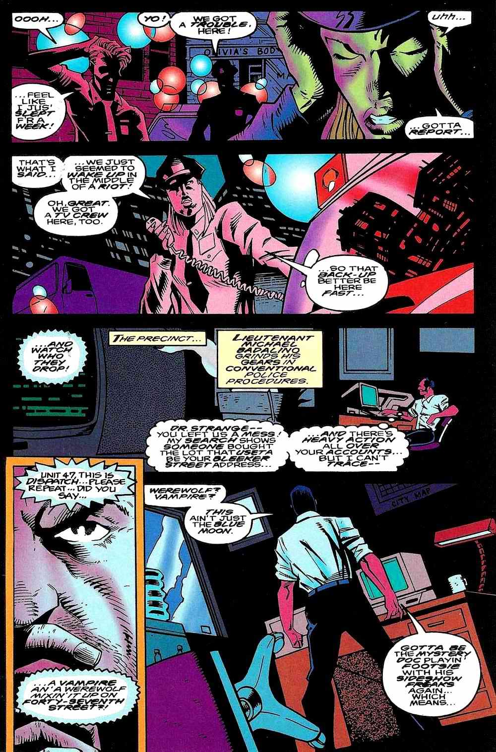 Read online Midnight Sons Unlimited comic -  Issue #5 - 15