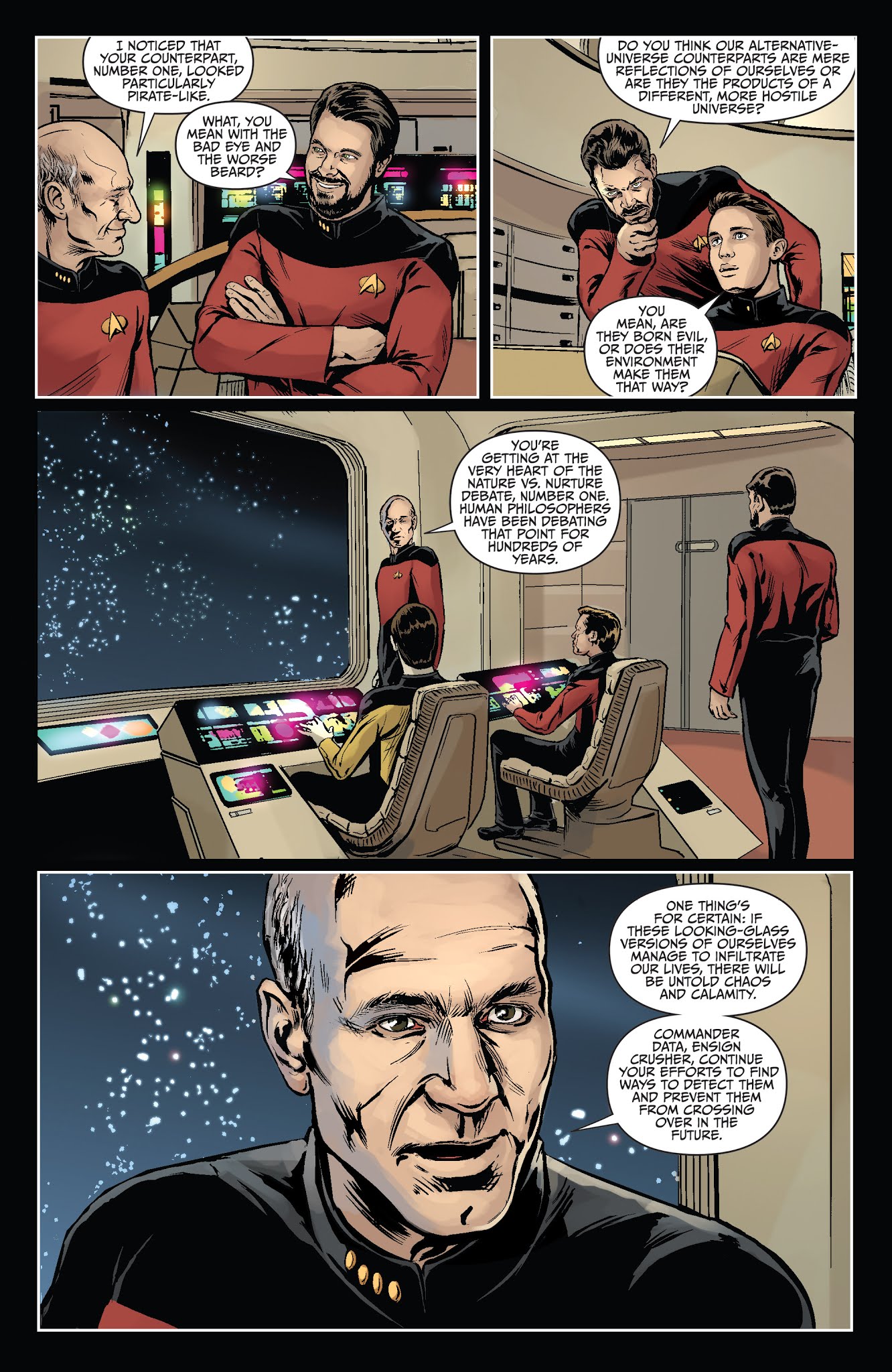 Read online Star Trek: The Next Generation: Through the Mirror comic -  Issue #5 - 16