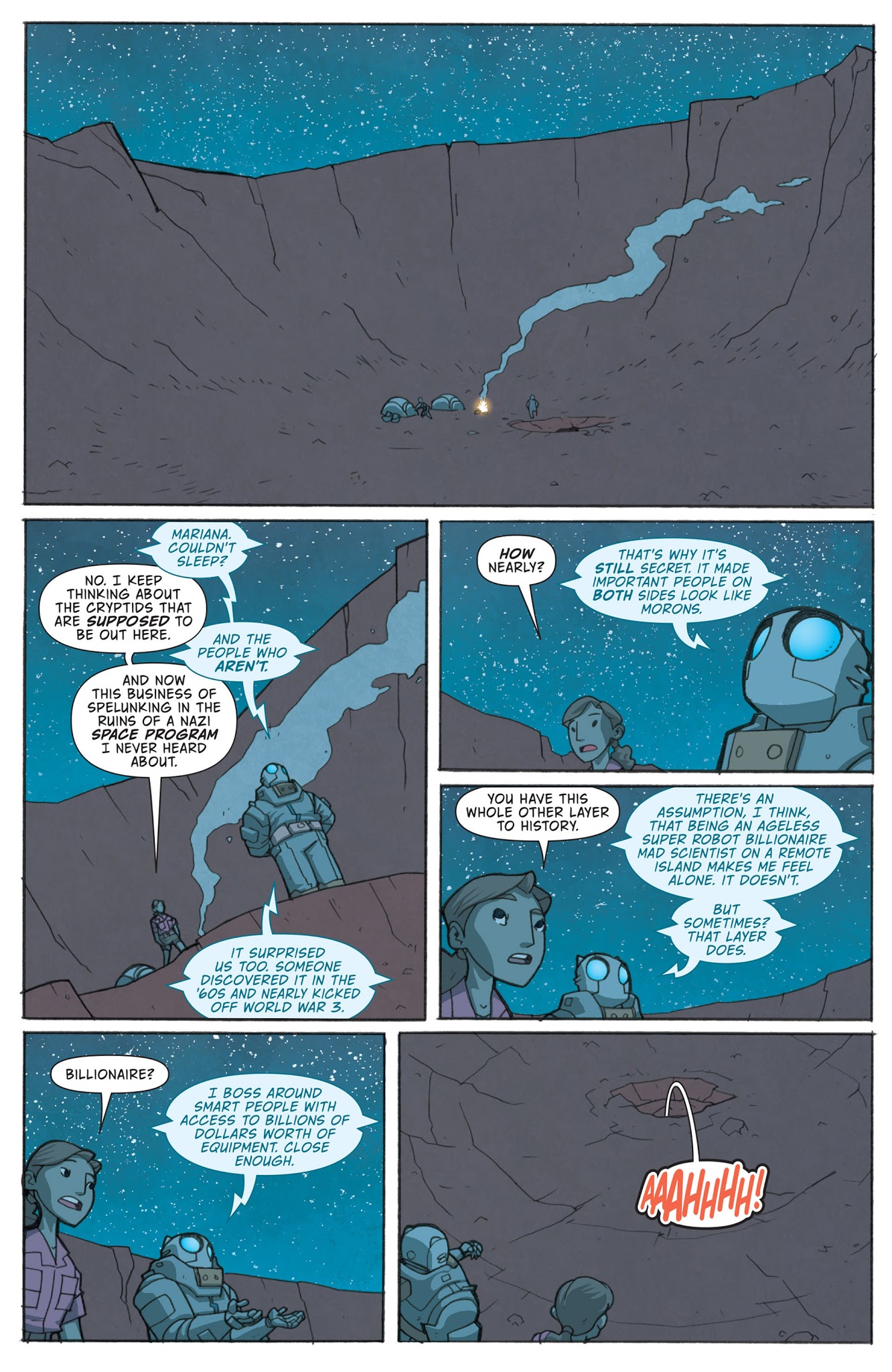 Read online Atomic Robo and the Savage Sword of Dr. Dinosaur comic -  Issue #1 - 12