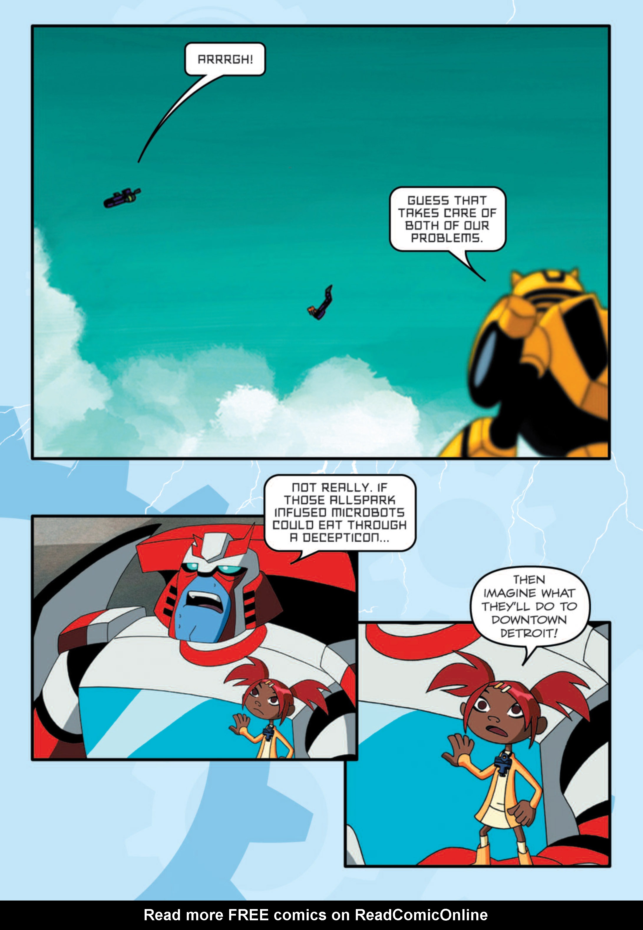 Read online Transformers Animated comic -  Issue #9 - 64
