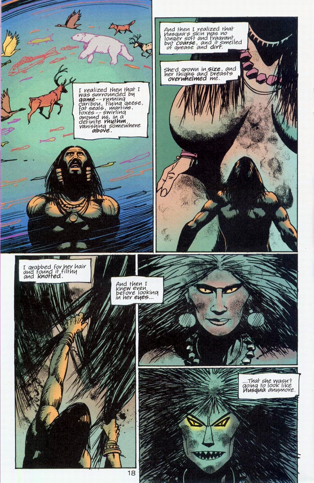 Read online Muktuk Wolfsbreath: Hard-Boiled Shaman comic -  Issue #2 - 19