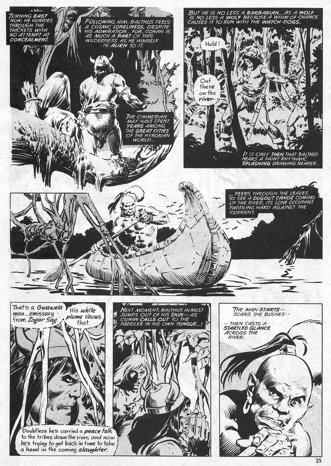 Read online The Savage Sword Of Conan comic -  Issue #27 - 25