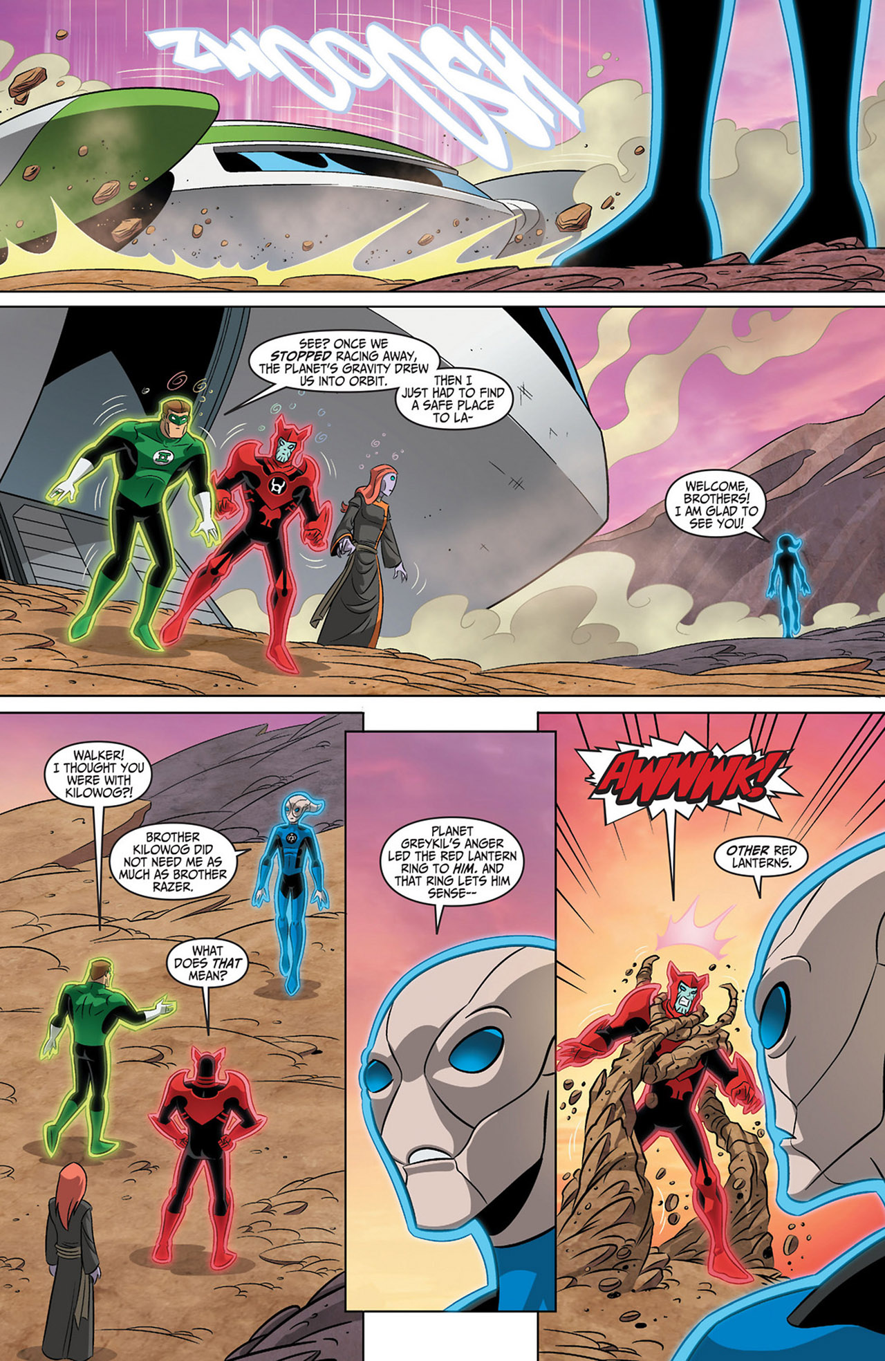 Read online Green Lantern: The Animated Series comic -  Issue #12 - 15