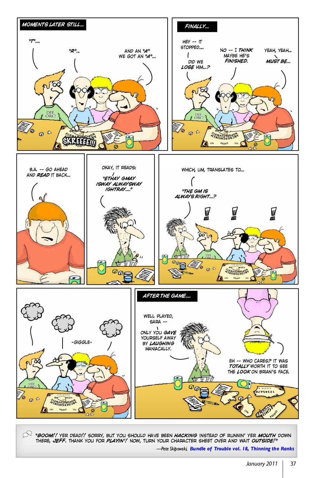 Read online Knights of the Dinner Table comic -  Issue #171 - 39