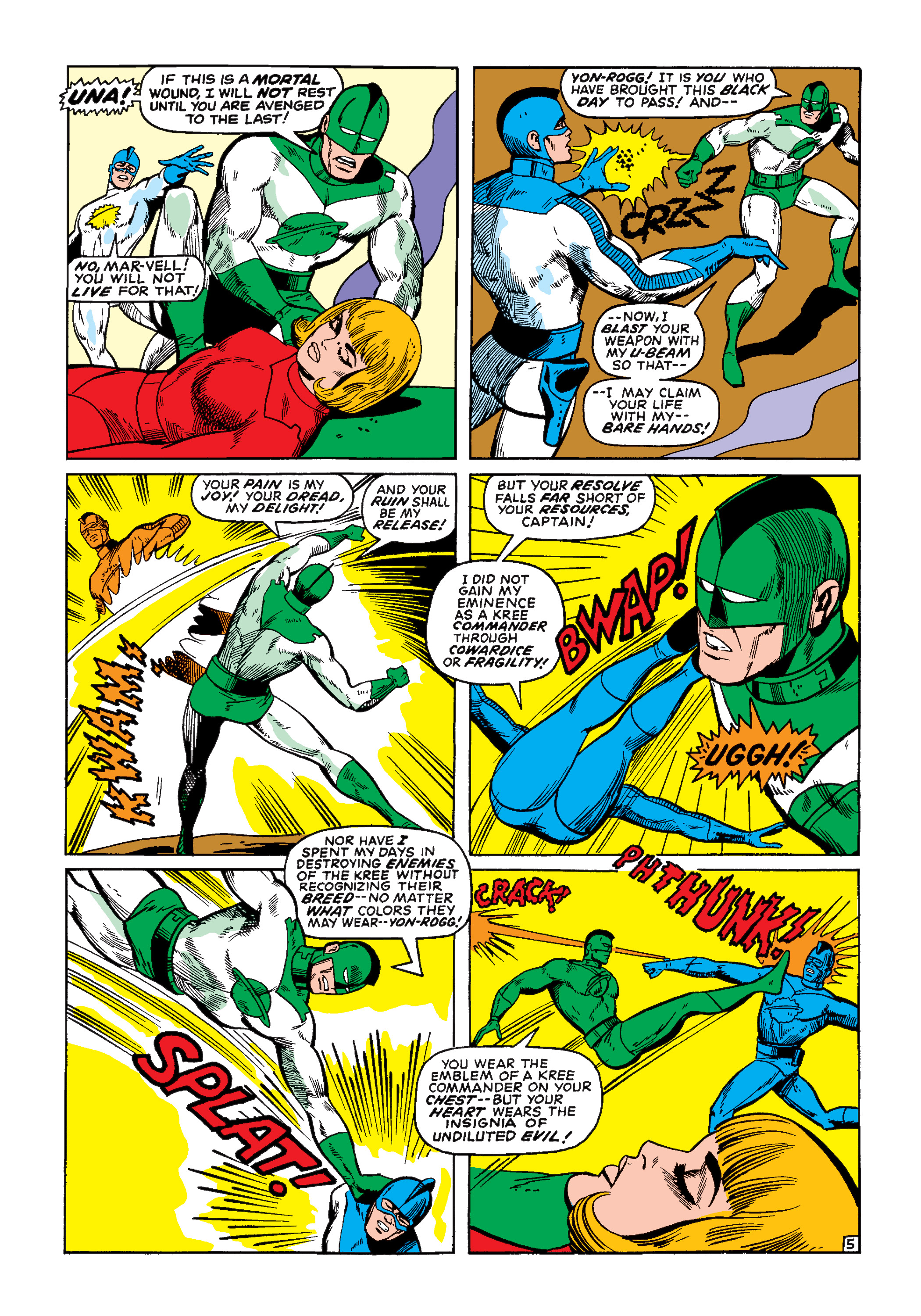 Read online Marvel Masterworks: Captain Marvel comic -  Issue # TPB 2 (Part 1) - 34