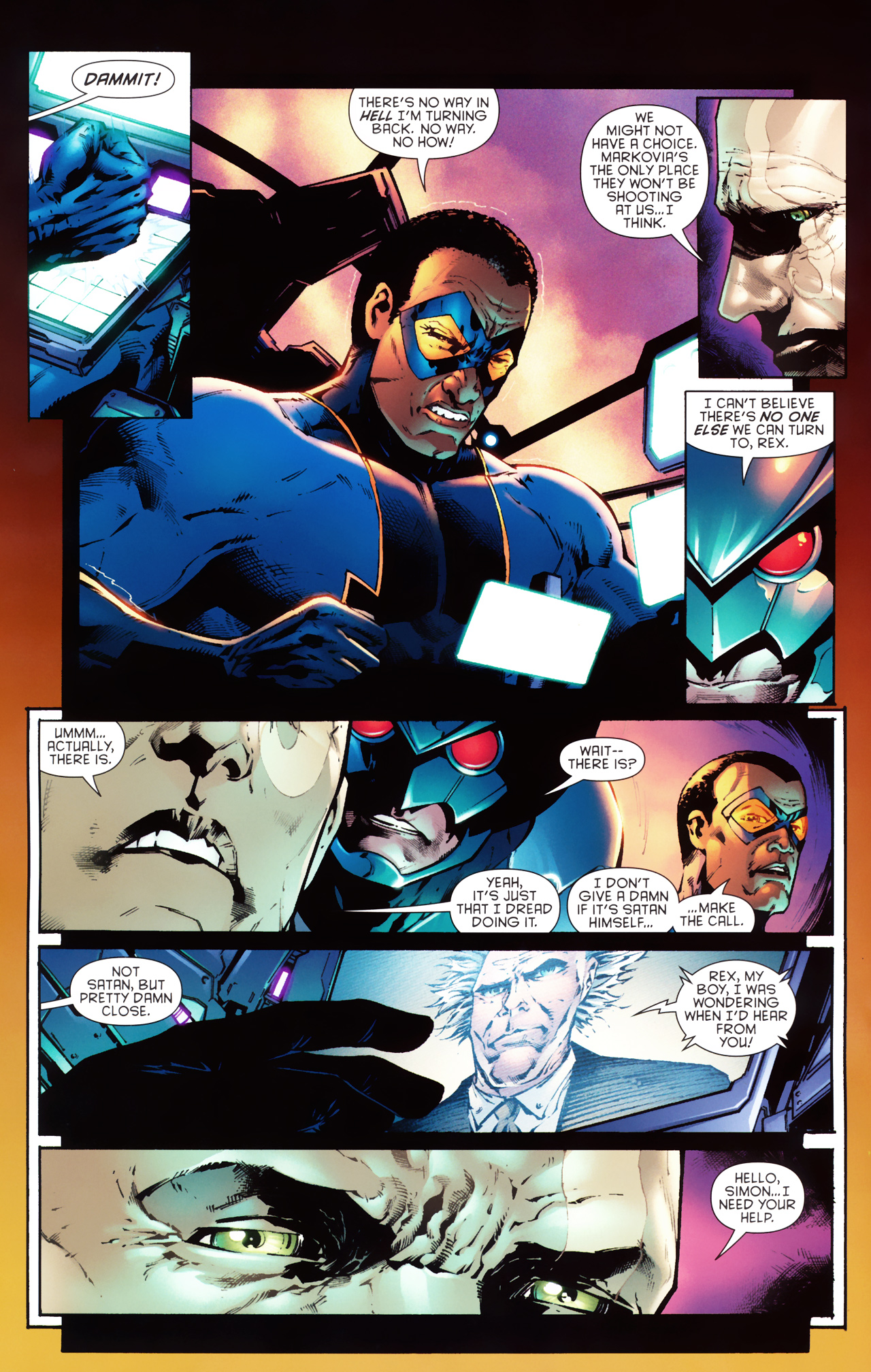 Read online The Outsiders (2009) comic -  Issue #30 - 6
