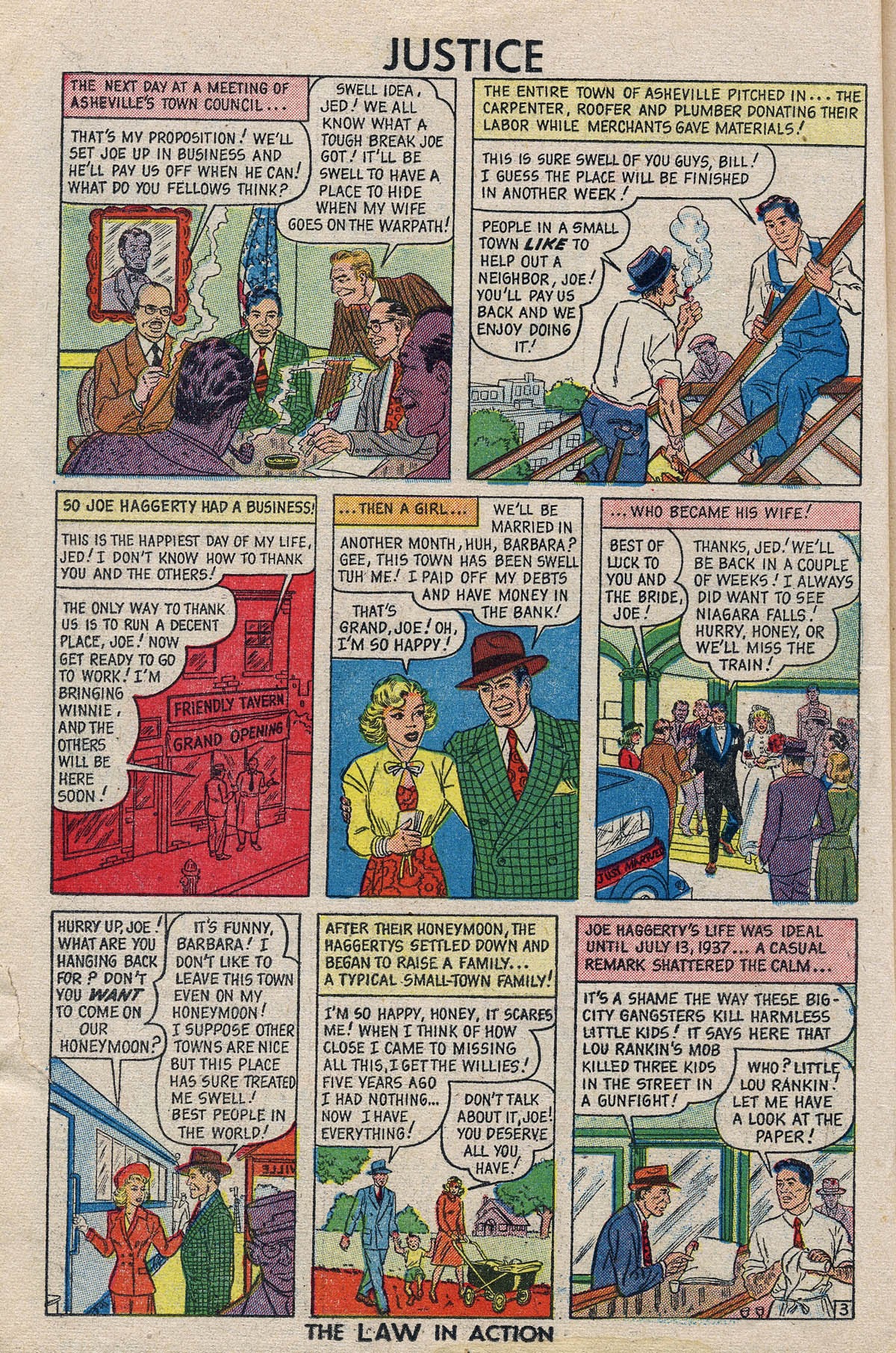 Read online Justice (1947) comic -  Issue #12 - 14