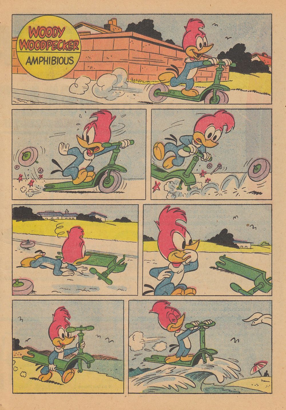 Read online Walter Lantz Woody Woodpecker (1952) comic -  Issue #67 - 17