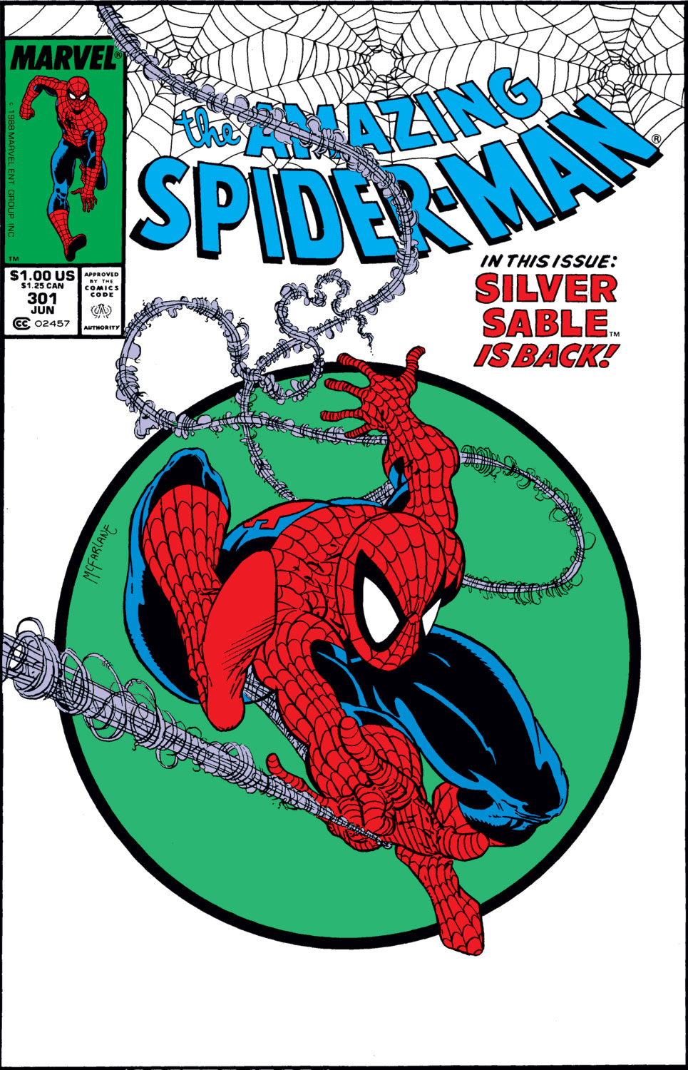 Read online The Amazing Spider-Man (1963) comic -  Issue #301 - 1