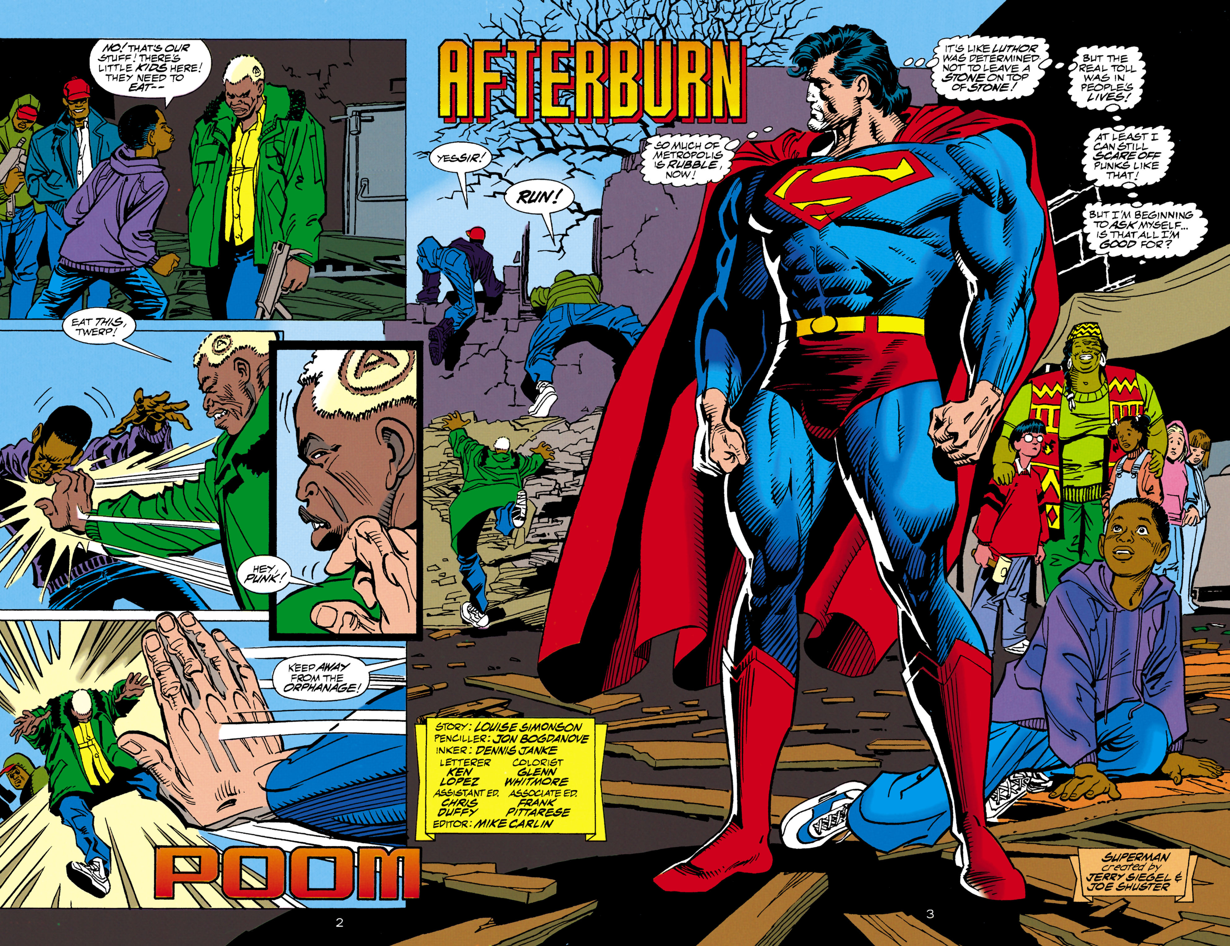 Read online Superman: The Man of Steel (1991) comic -  Issue #35 - 3