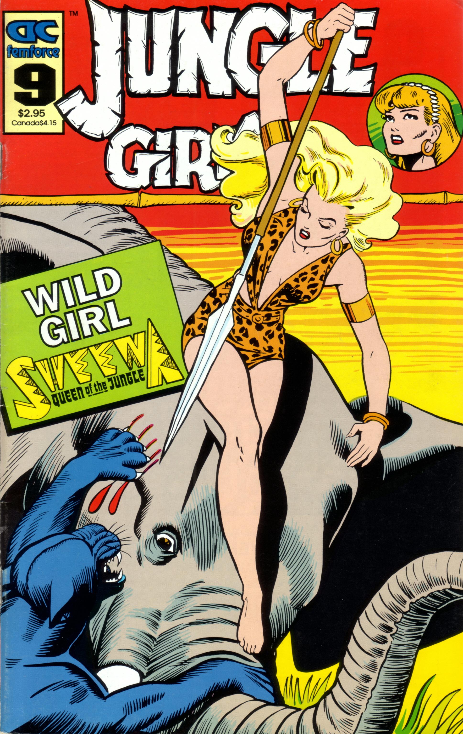 Read online Jungle Girls (1988) comic -  Issue #9 - 1