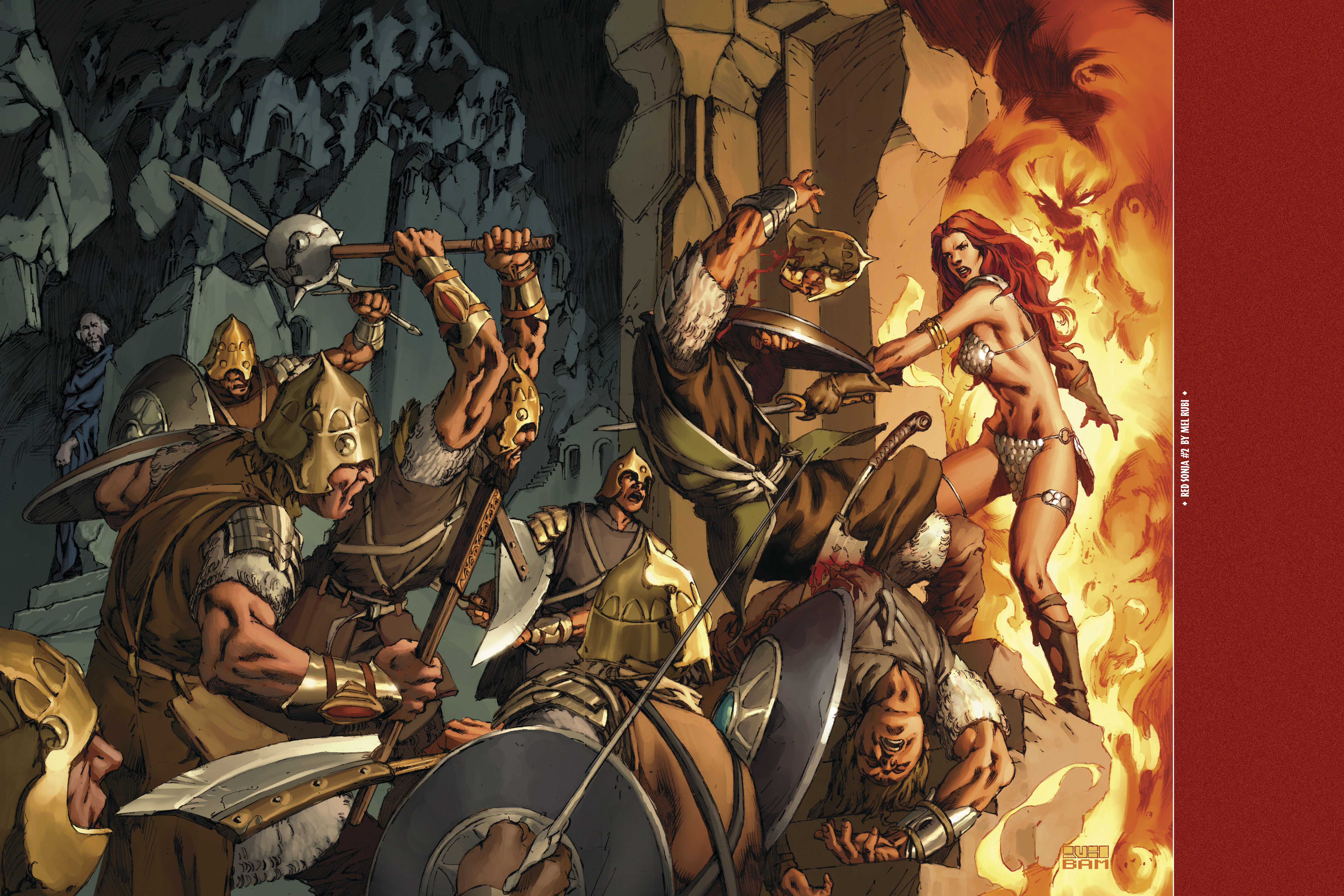 Read online The Art of Red Sonja comic -  Issue # TPB 1 (Part 2) - 41