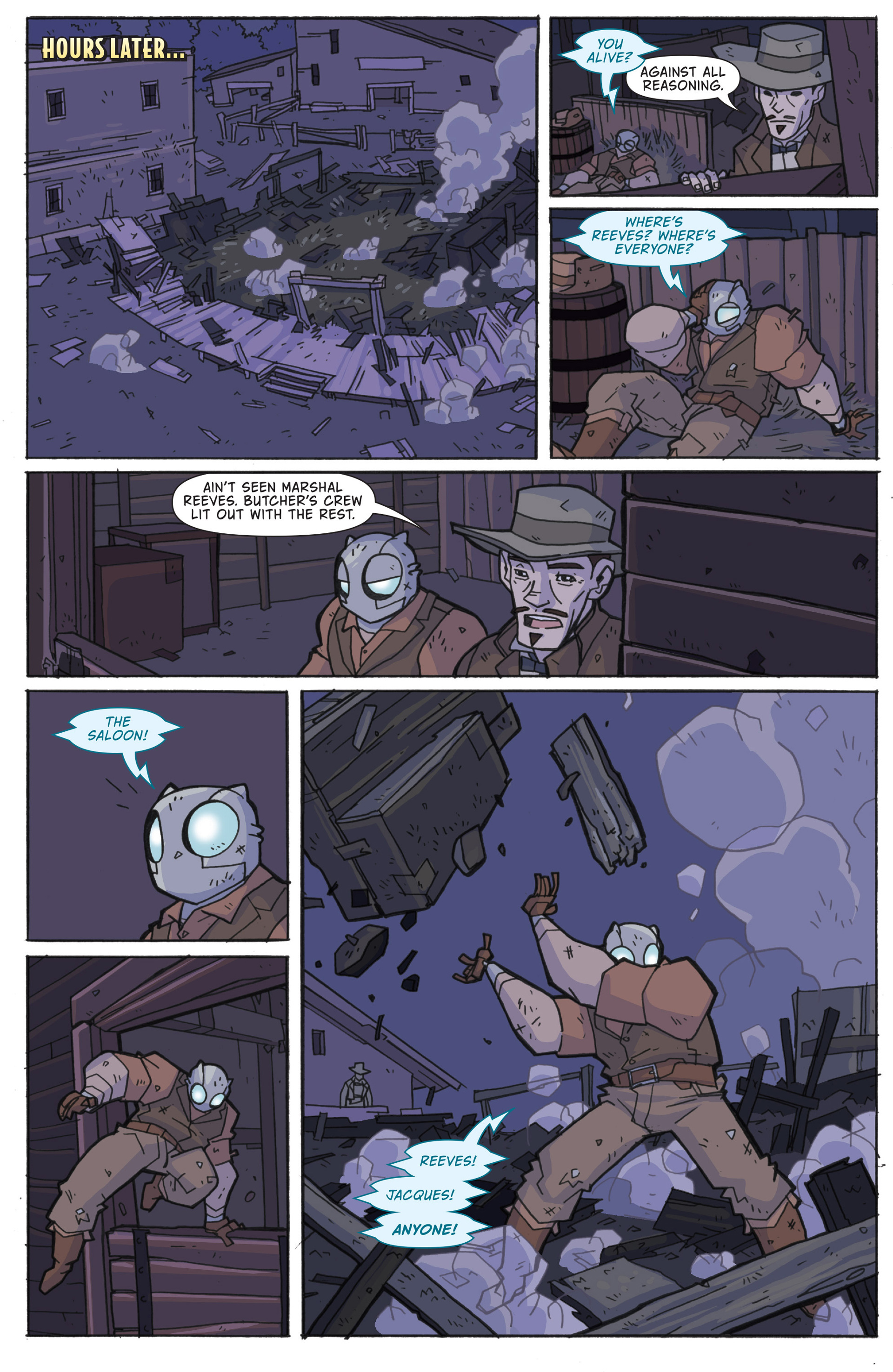 Read online Atomic Robo and the Knights of the Golden Circle comic -  Issue #2 - 14