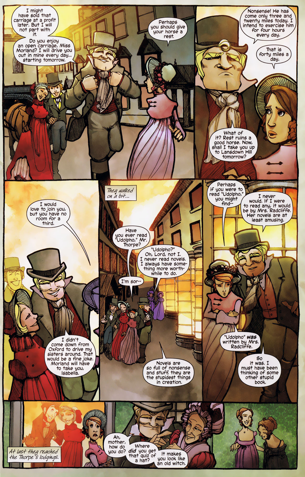 Read online Northanger Abbey comic -  Issue #1 - 15