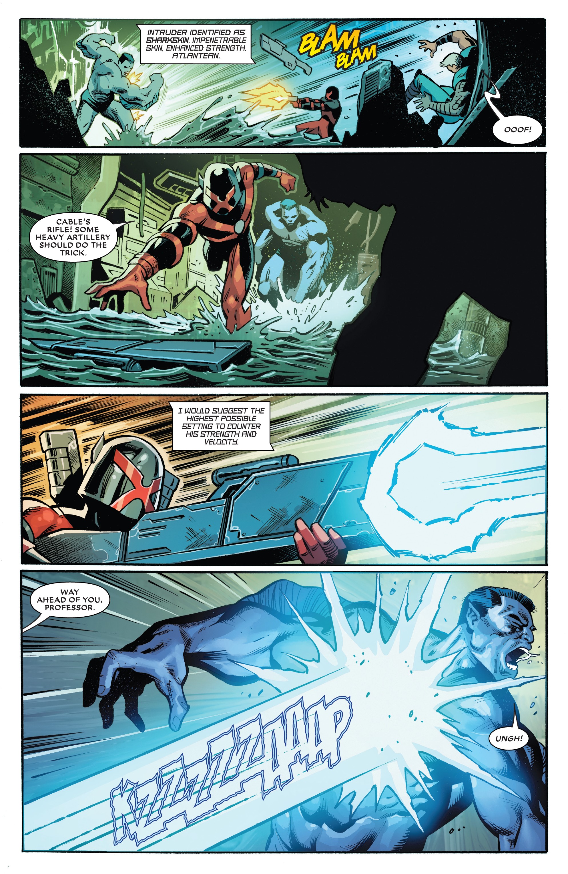 Read online Major X comic -  Issue #2 - 17