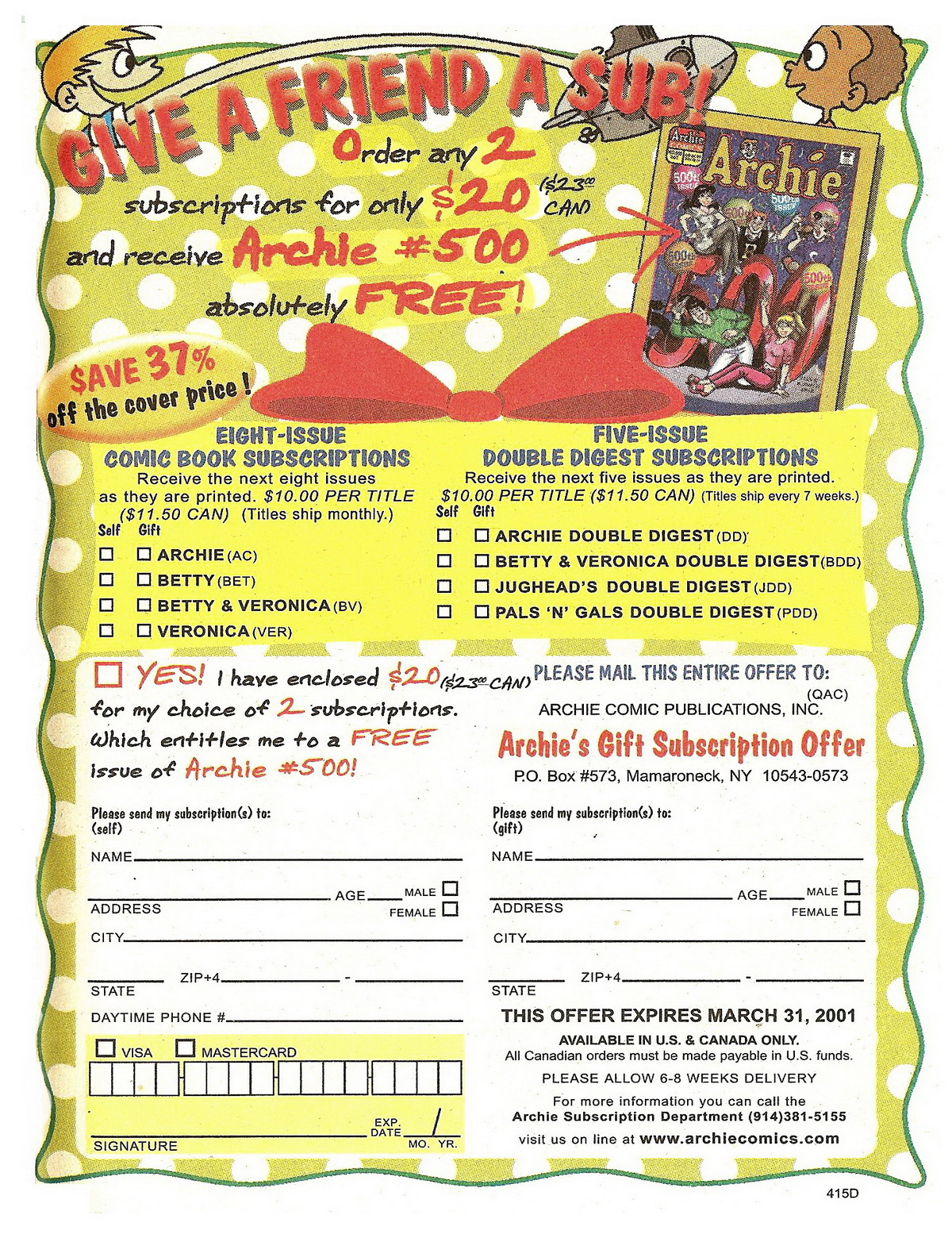 Read online Jughead's Double Digest Magazine comic -  Issue #73 - 104