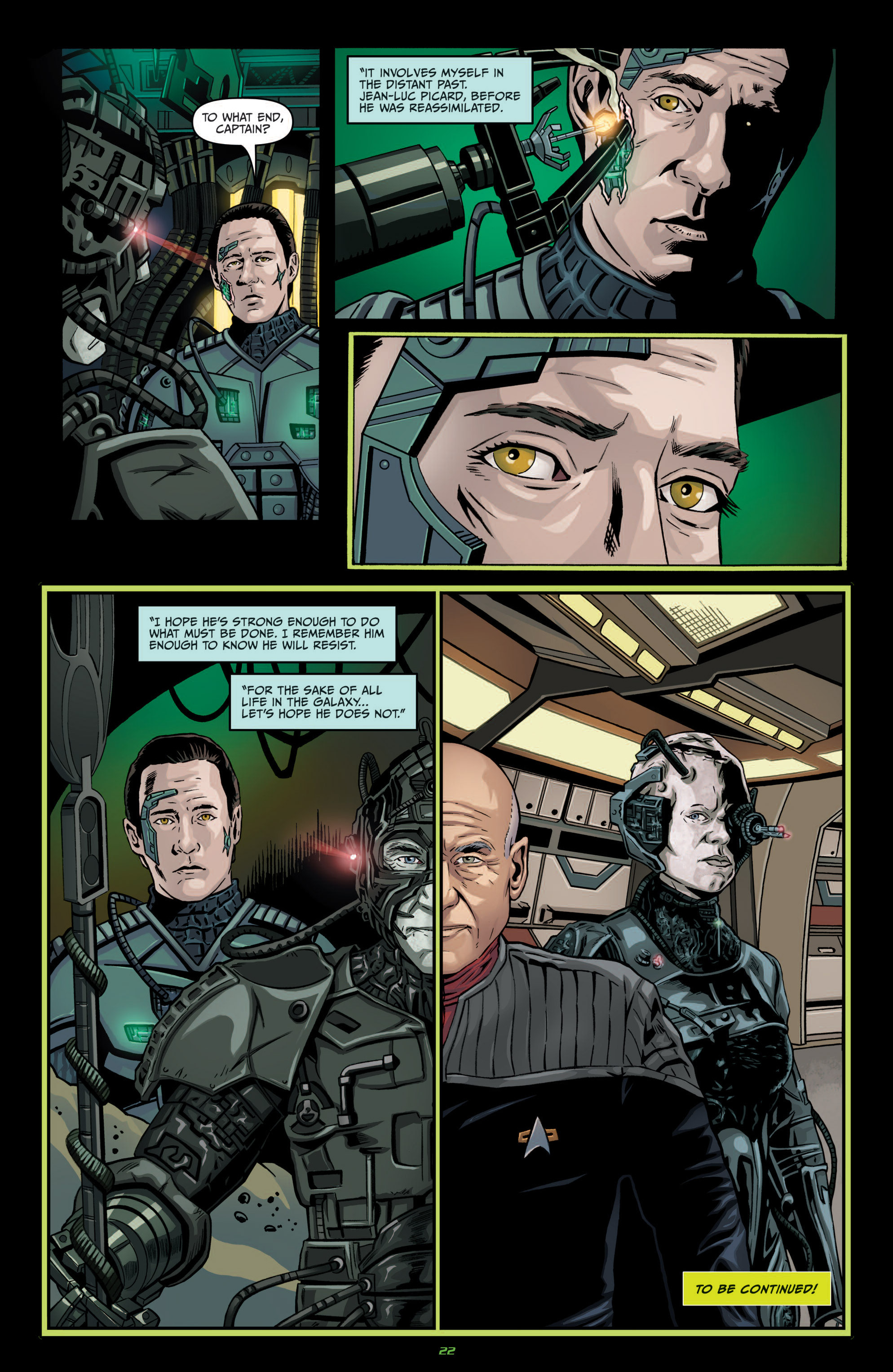Read online Star Trek: The Next Generation - Hive comic -  Issue #1 - 25