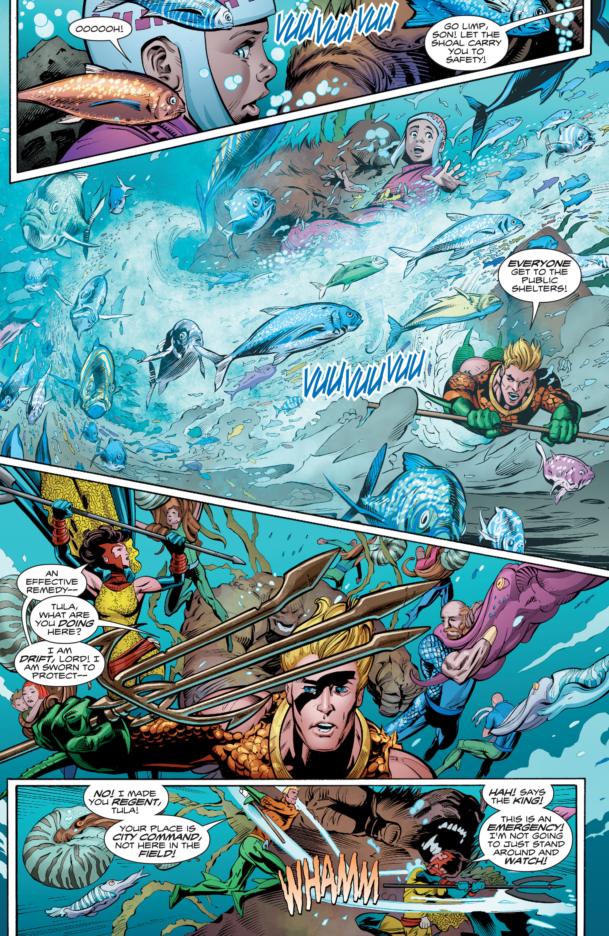 Read online Aquaman (2016) comic -  Issue #8 - 17