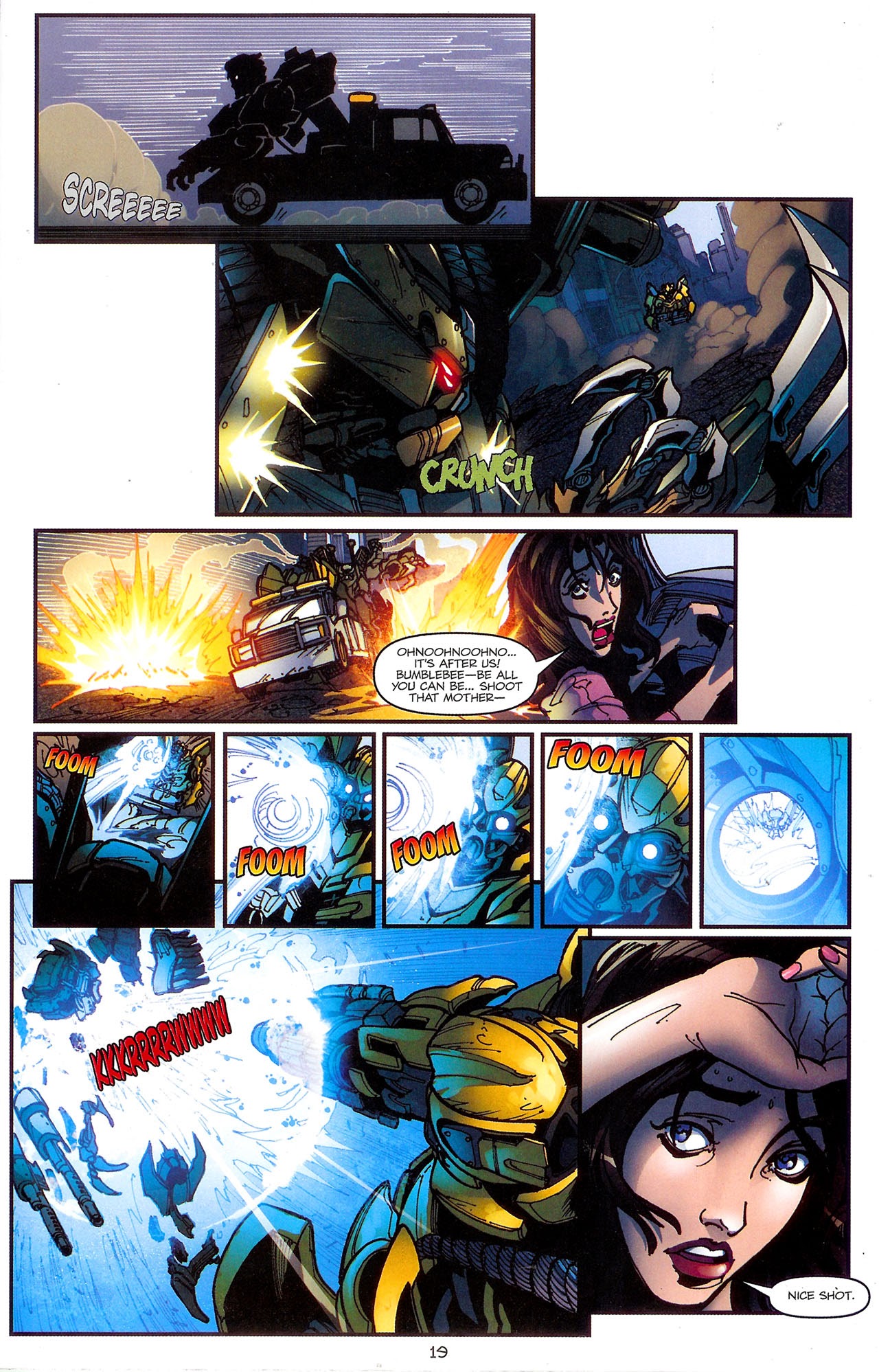 Read online Transformers: The Movie Adaptation comic -  Issue #4 - 20