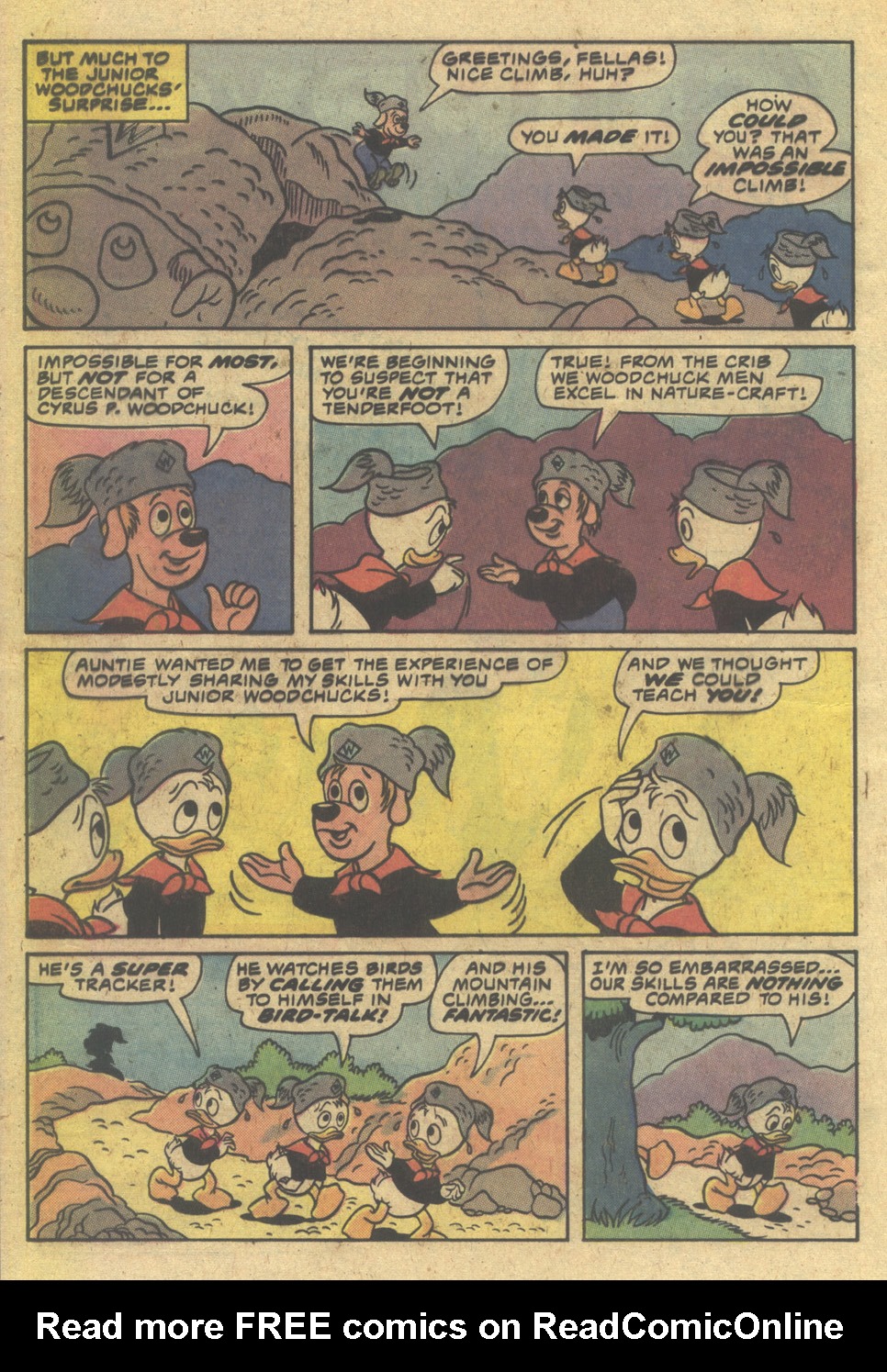 Read online Huey, Dewey, and Louie Junior Woodchucks comic -  Issue #67 - 24