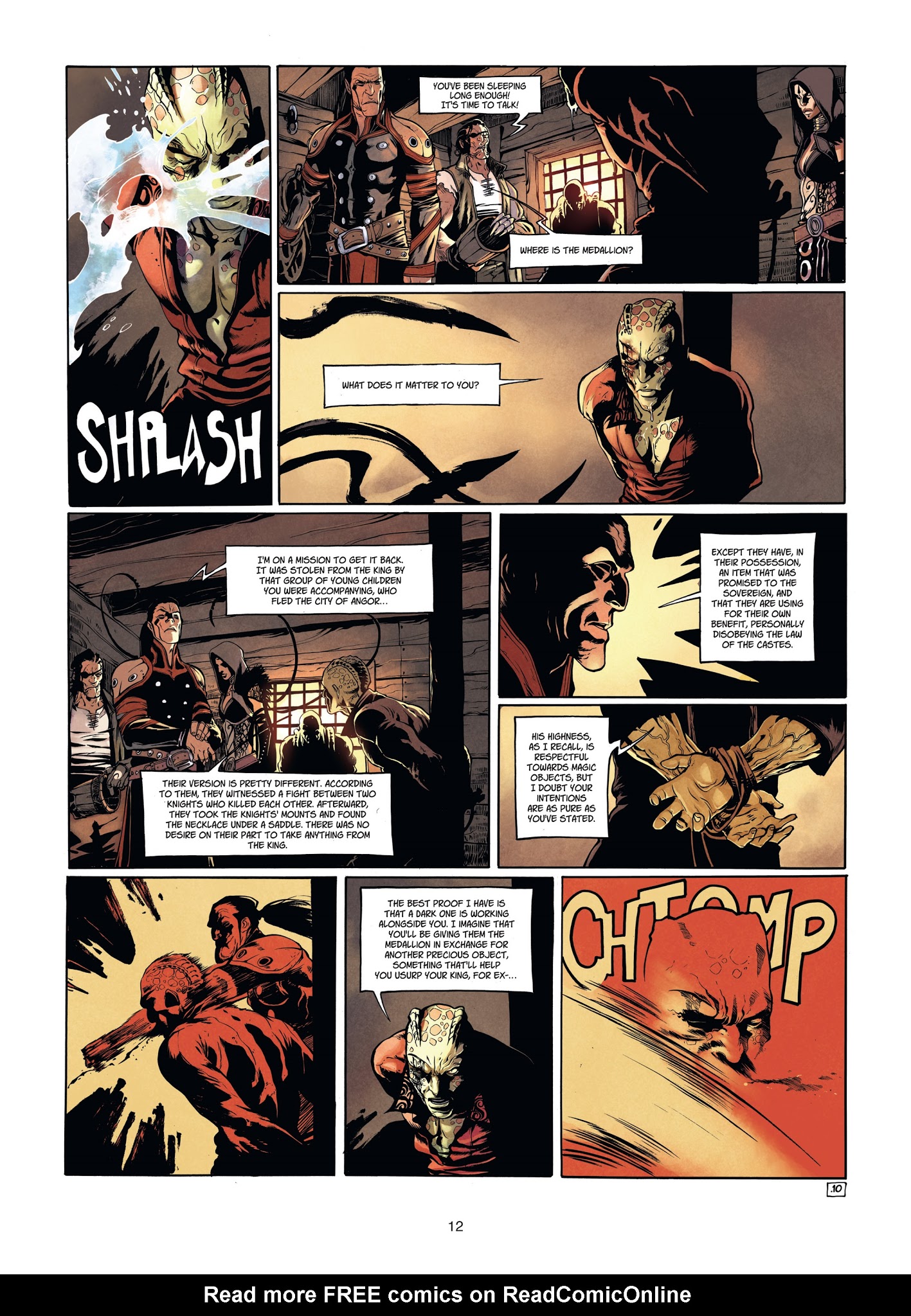 Read online Angor comic -  Issue #3 - 12