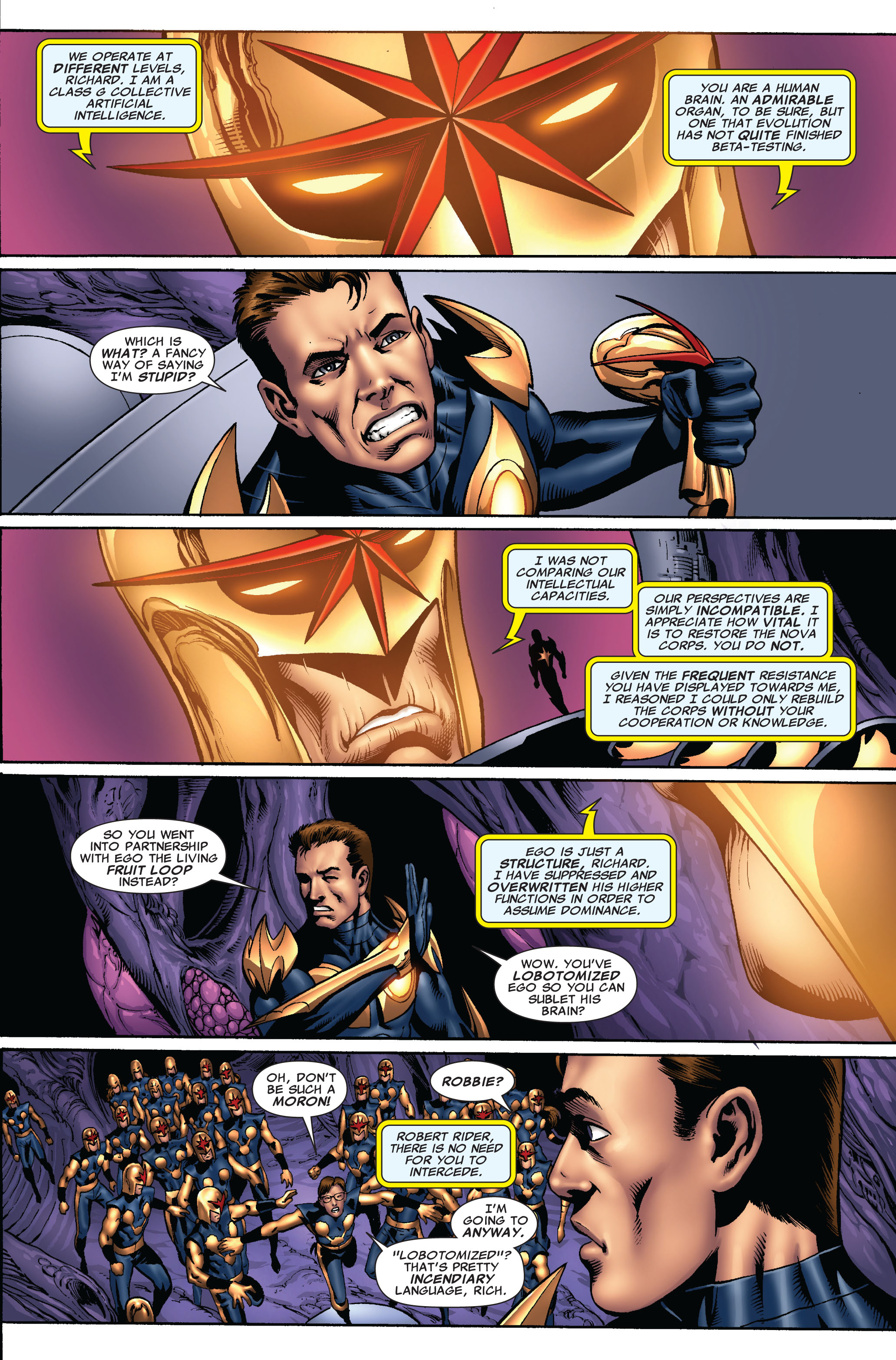 Read online Nova (2007) comic -  Issue #21 - 8