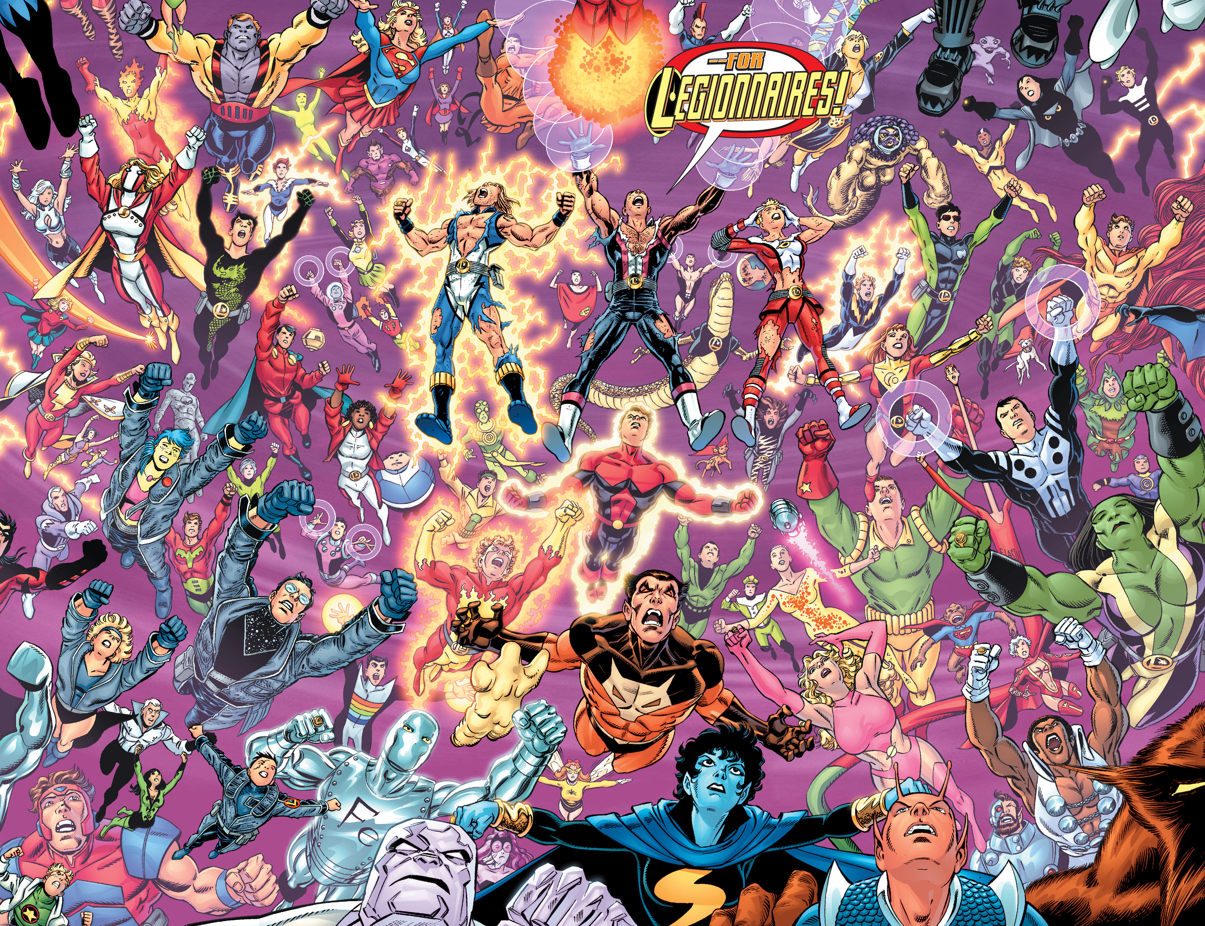 Read online Final Crisis: Legion of Three Worlds comic -  Issue #5 - 12