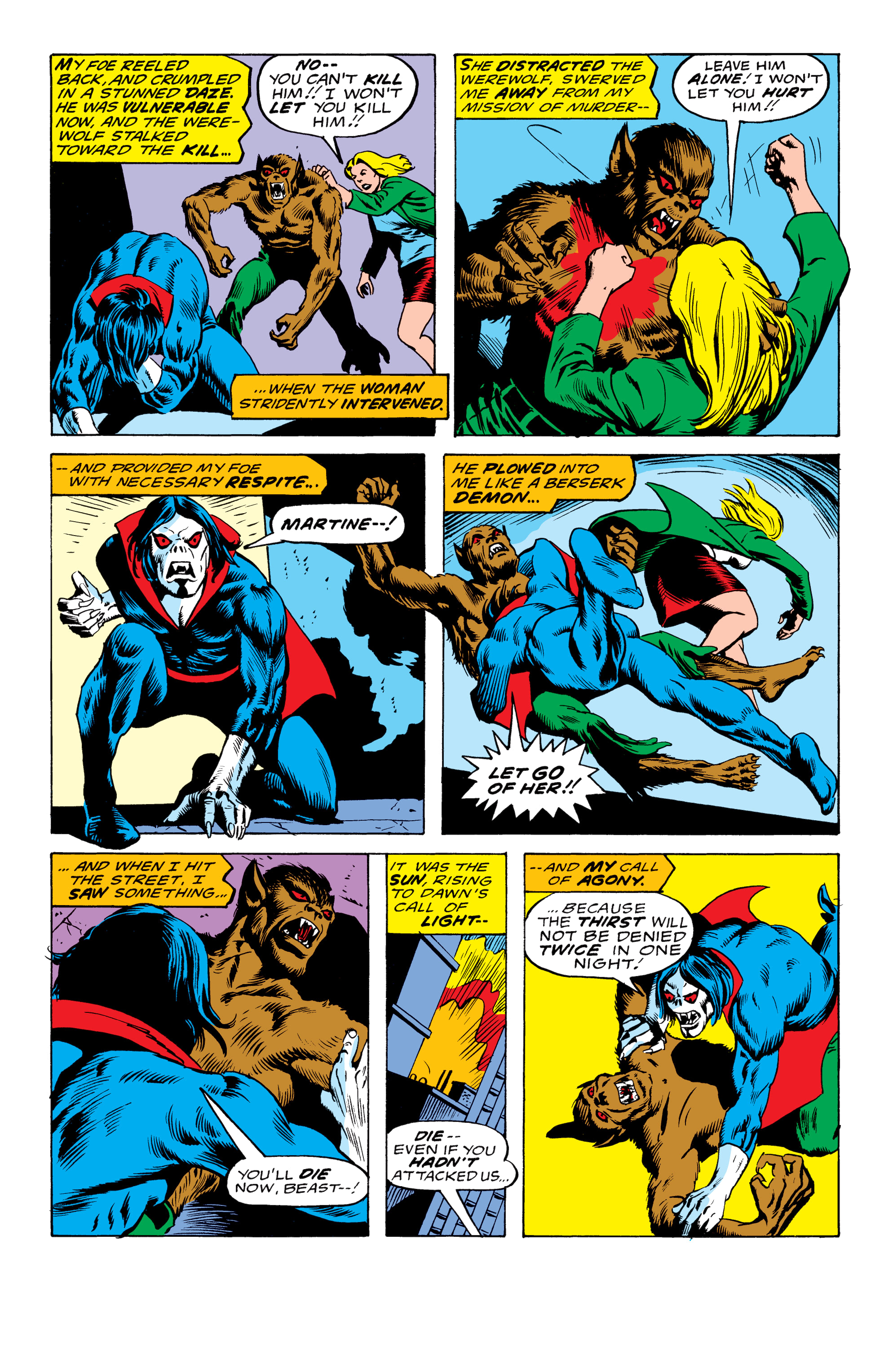 Read online Morbius Epic Collection comic -  Issue # The Living Vampire (Part 4) - 79