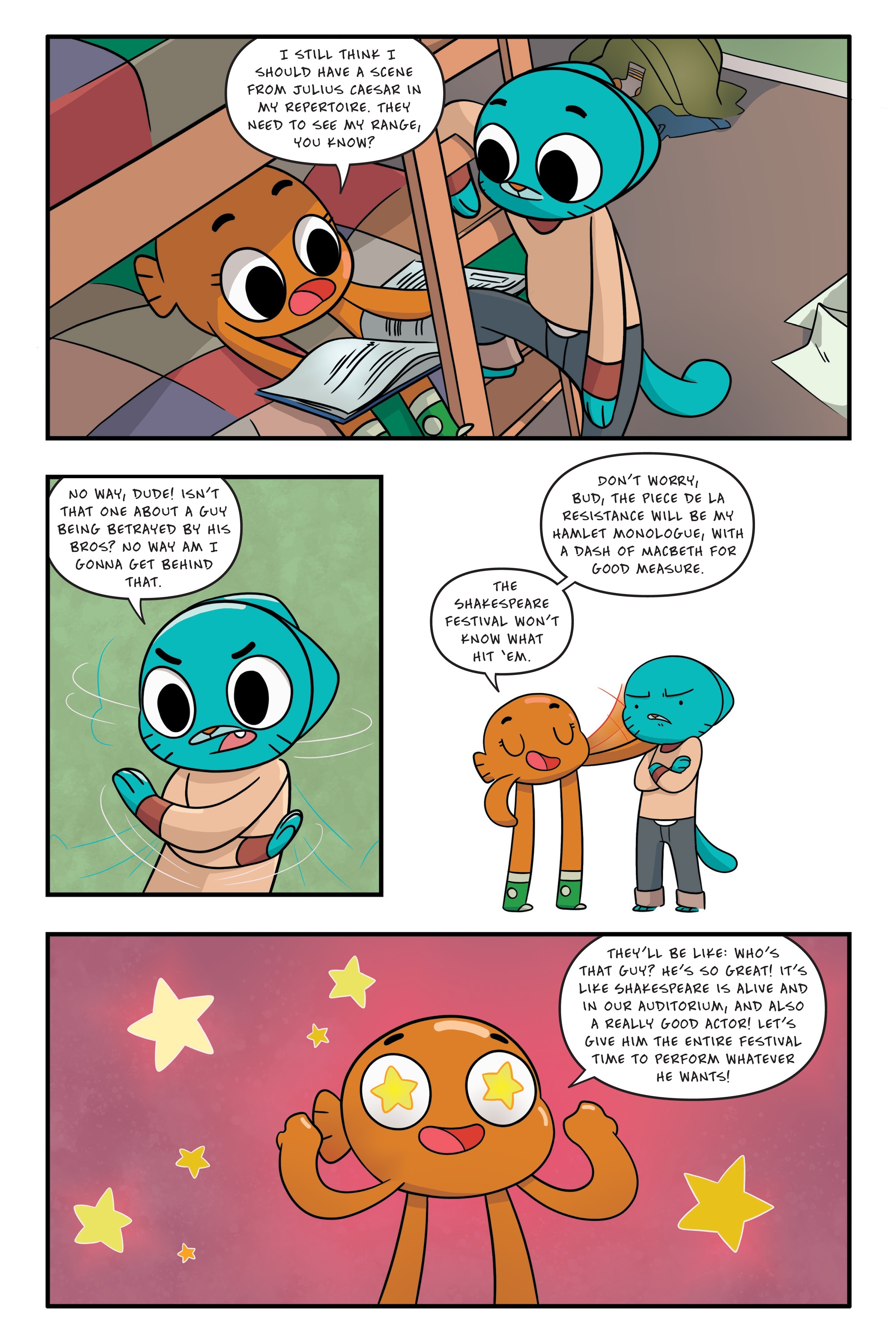 Read online The Amazing World of Gumball: Midsummer Nightmare comic -  Issue # TPB - 16