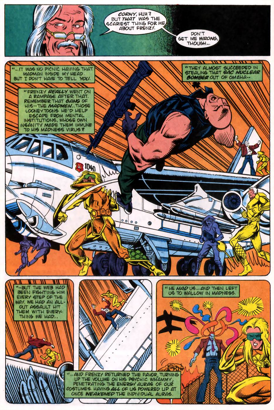 Read online The Web (1991) comic -  Issue #13 - 9