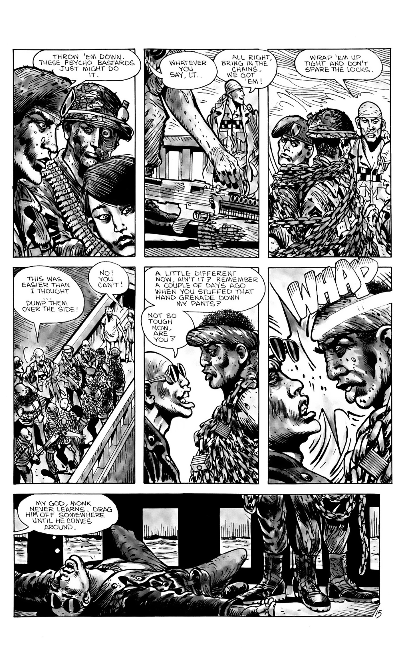 Read online Fire Team comic -  Issue #3 - 19