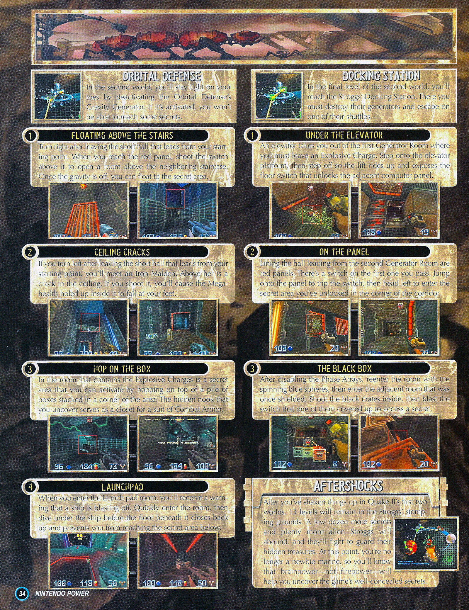Read online Nintendo Power comic -  Issue #122 - 36