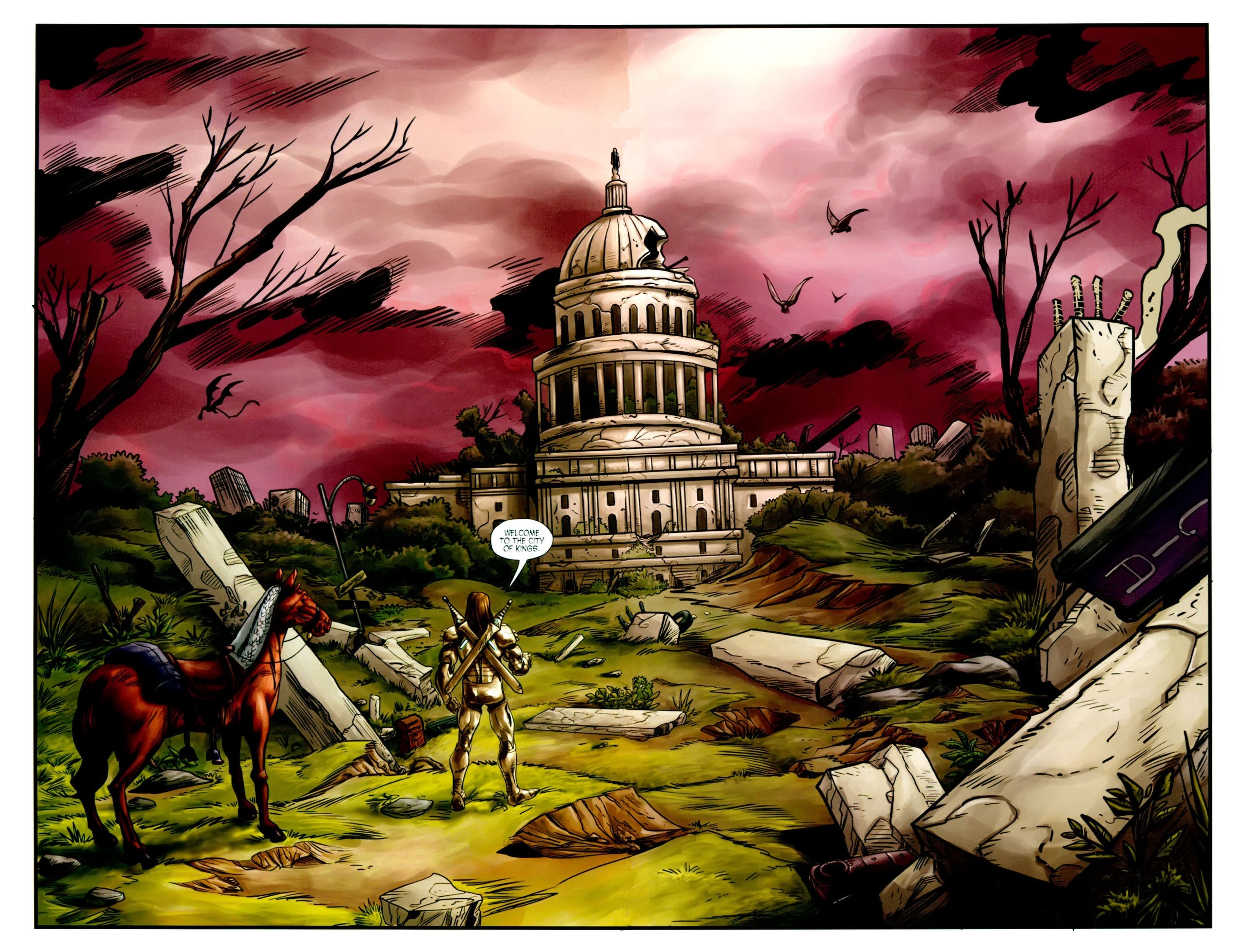 Read online Last Reign: Kings of War comic -  Issue #2 - 19