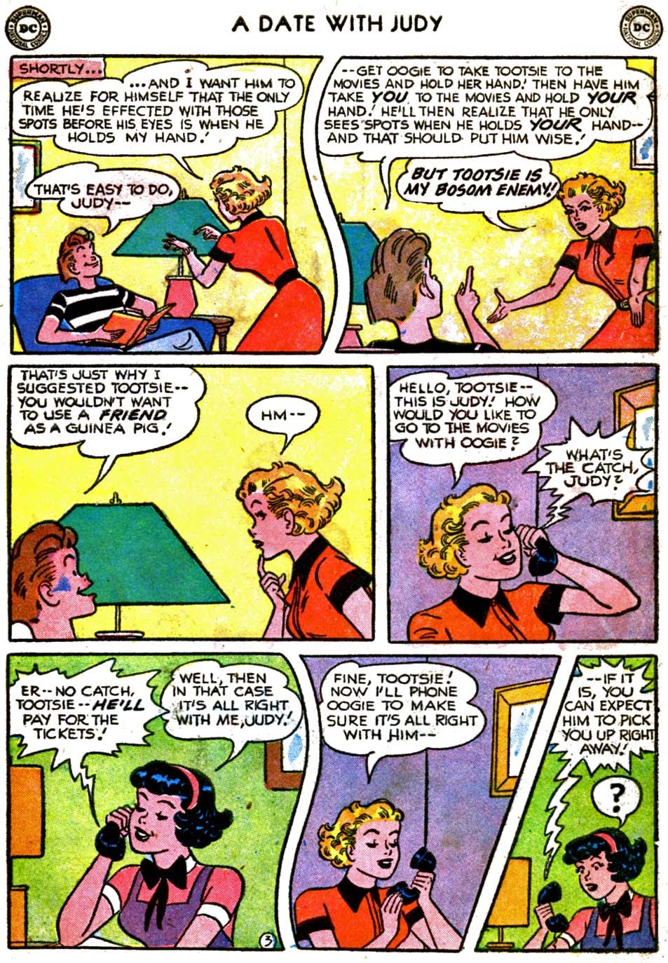 Read online A Date with Judy comic -  Issue #26 - 37