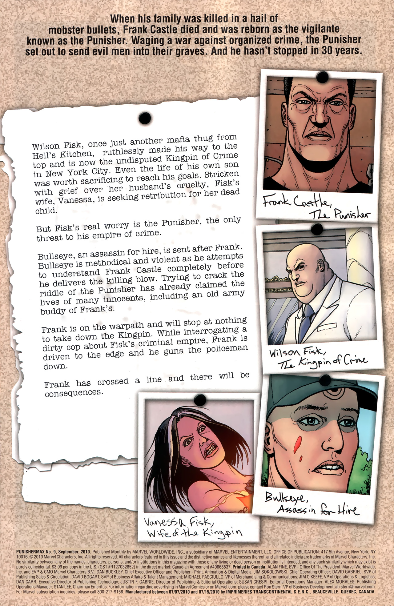 Read online PunisherMAX comic -  Issue #9 - 2