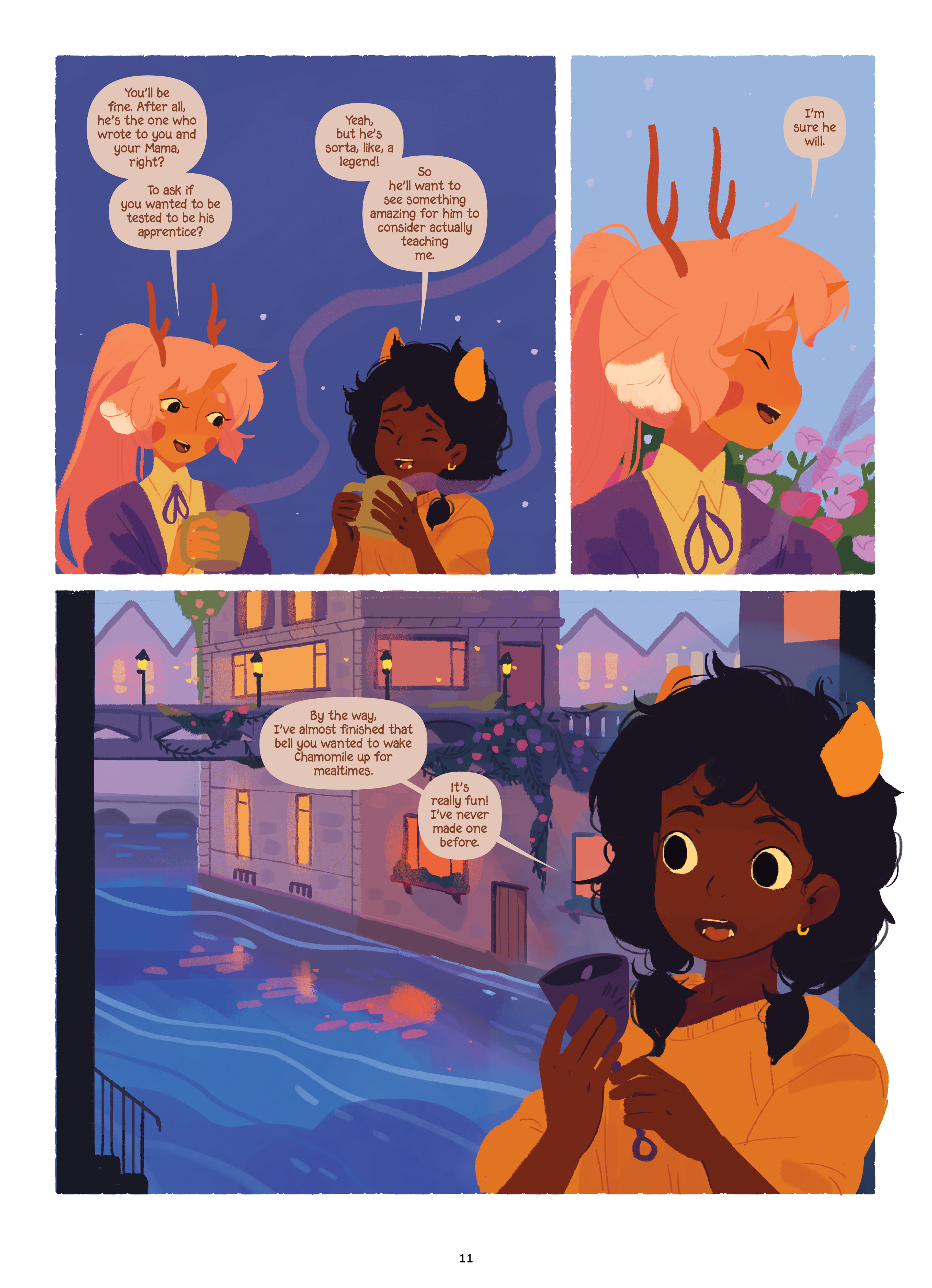 Read online The Tea Dragon Series comic -  Issue # The Tea Dragon Tapestry - 12