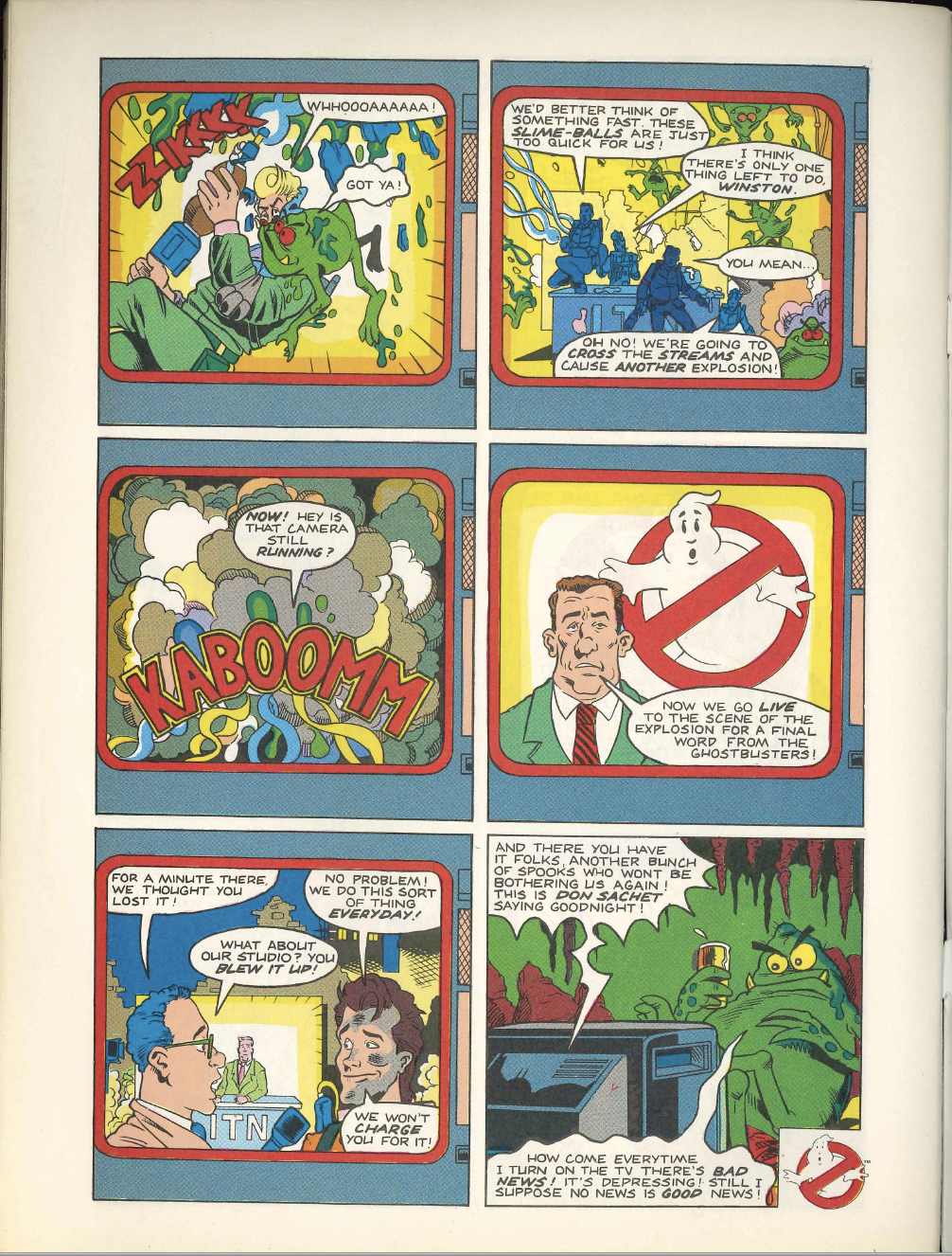 Read online The Real Ghostbusters comic -  Issue #189 - 34