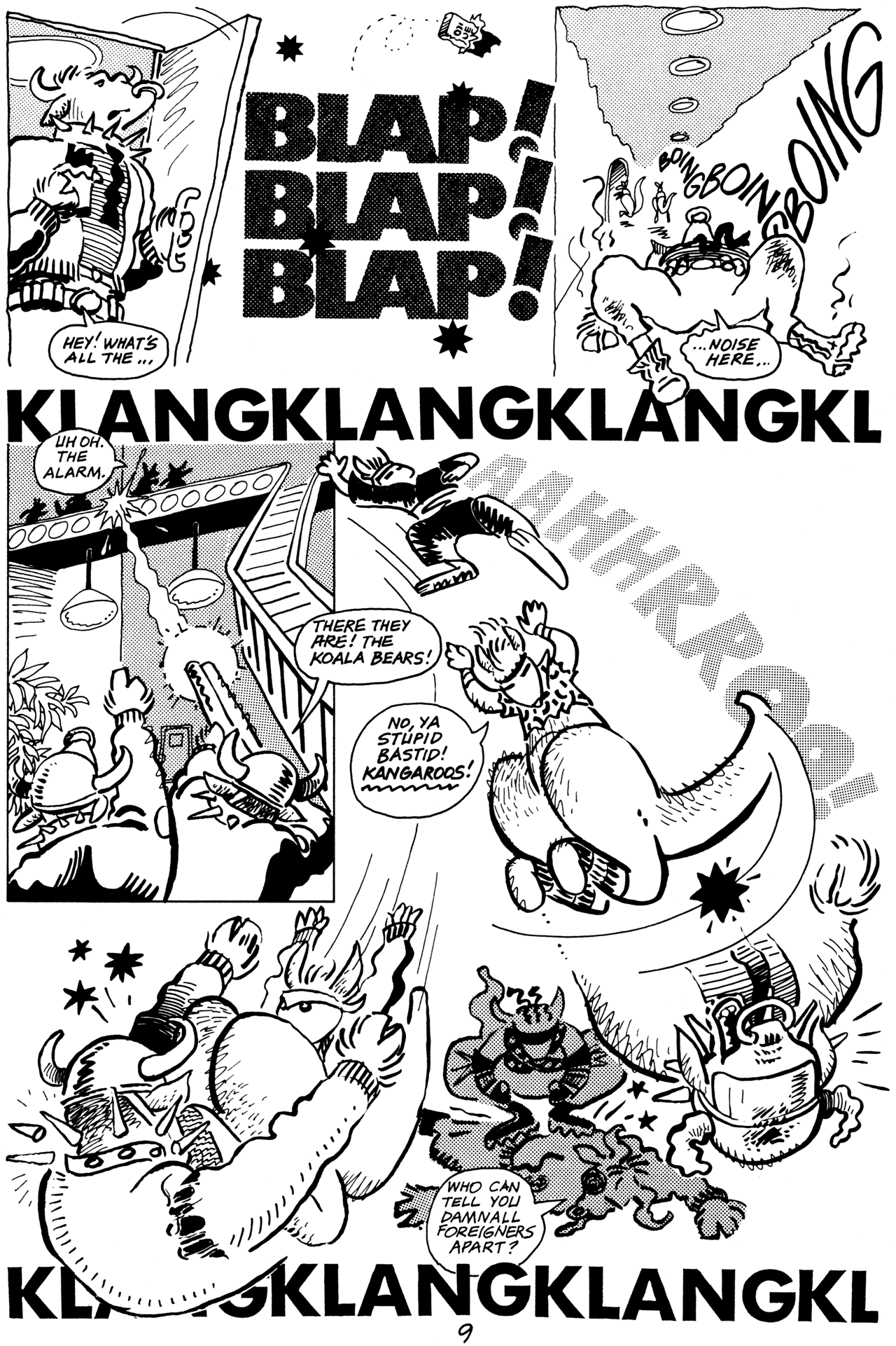 Read online Pre-Teen Dirty-Gene Kung-Fu Kangaroos comic -  Issue #1 - 11