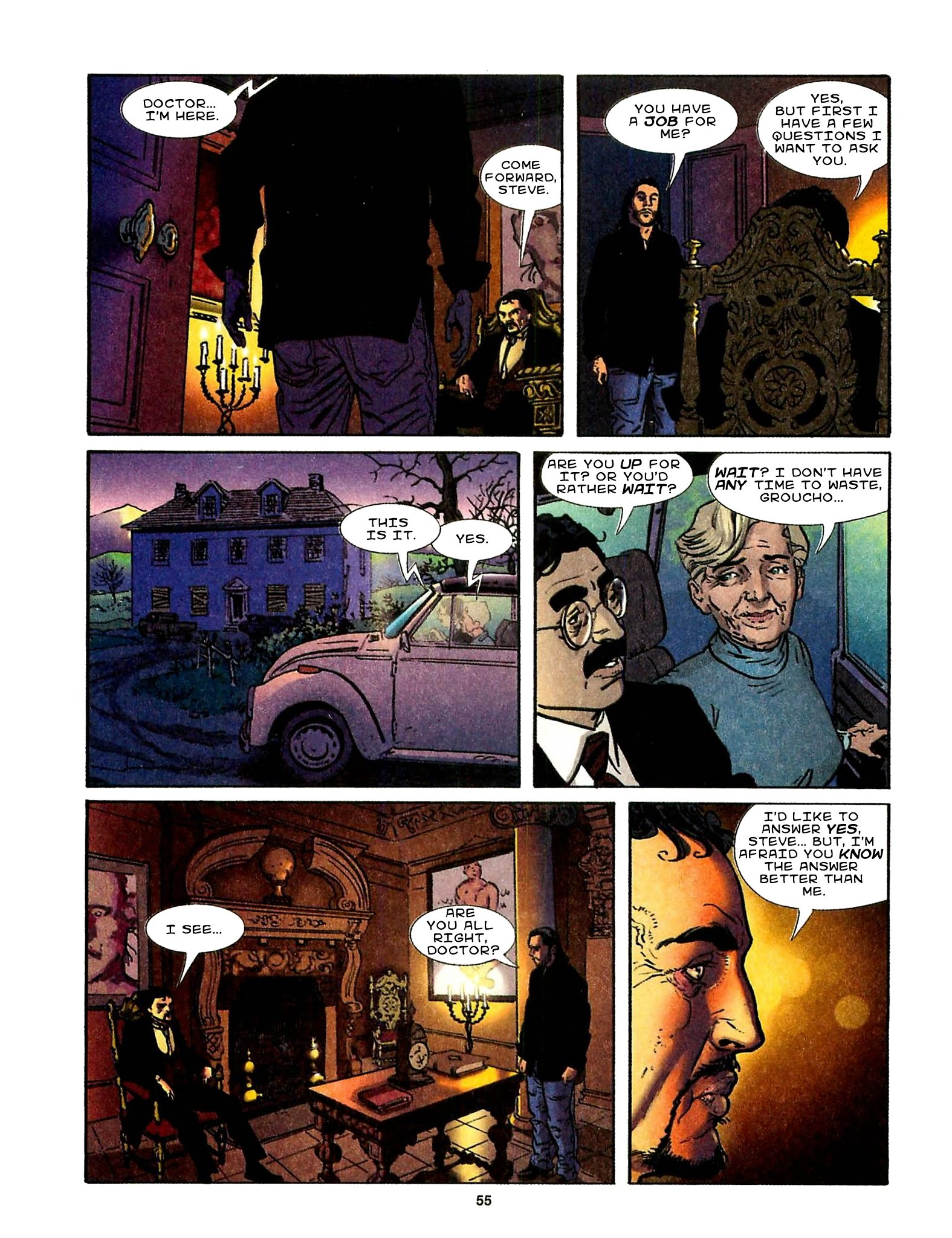 Read online Dylan Dog (1986) comic -  Issue #242 - 54