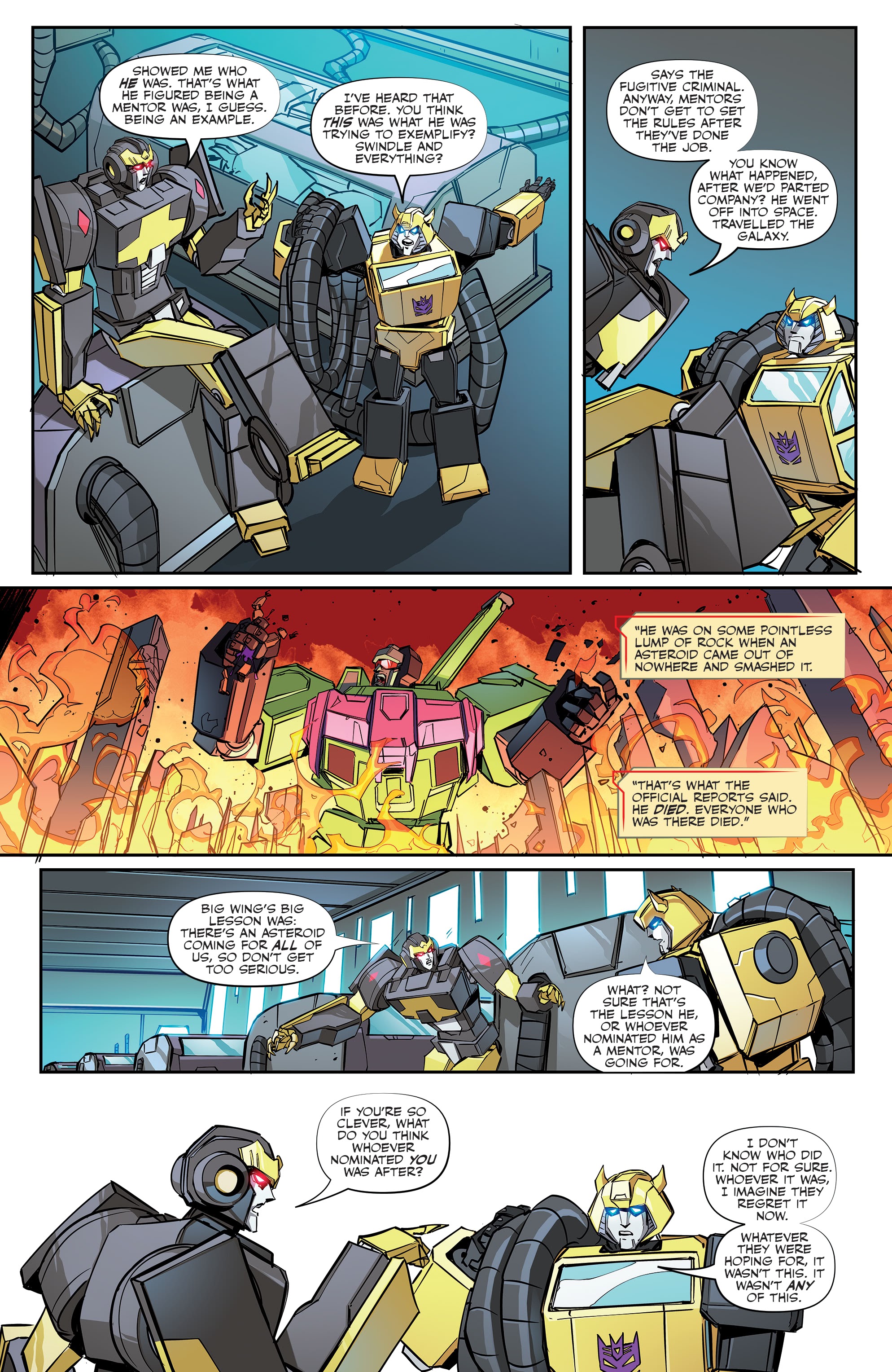 Read online Transformers (2019) comic -  Issue #33 - 11