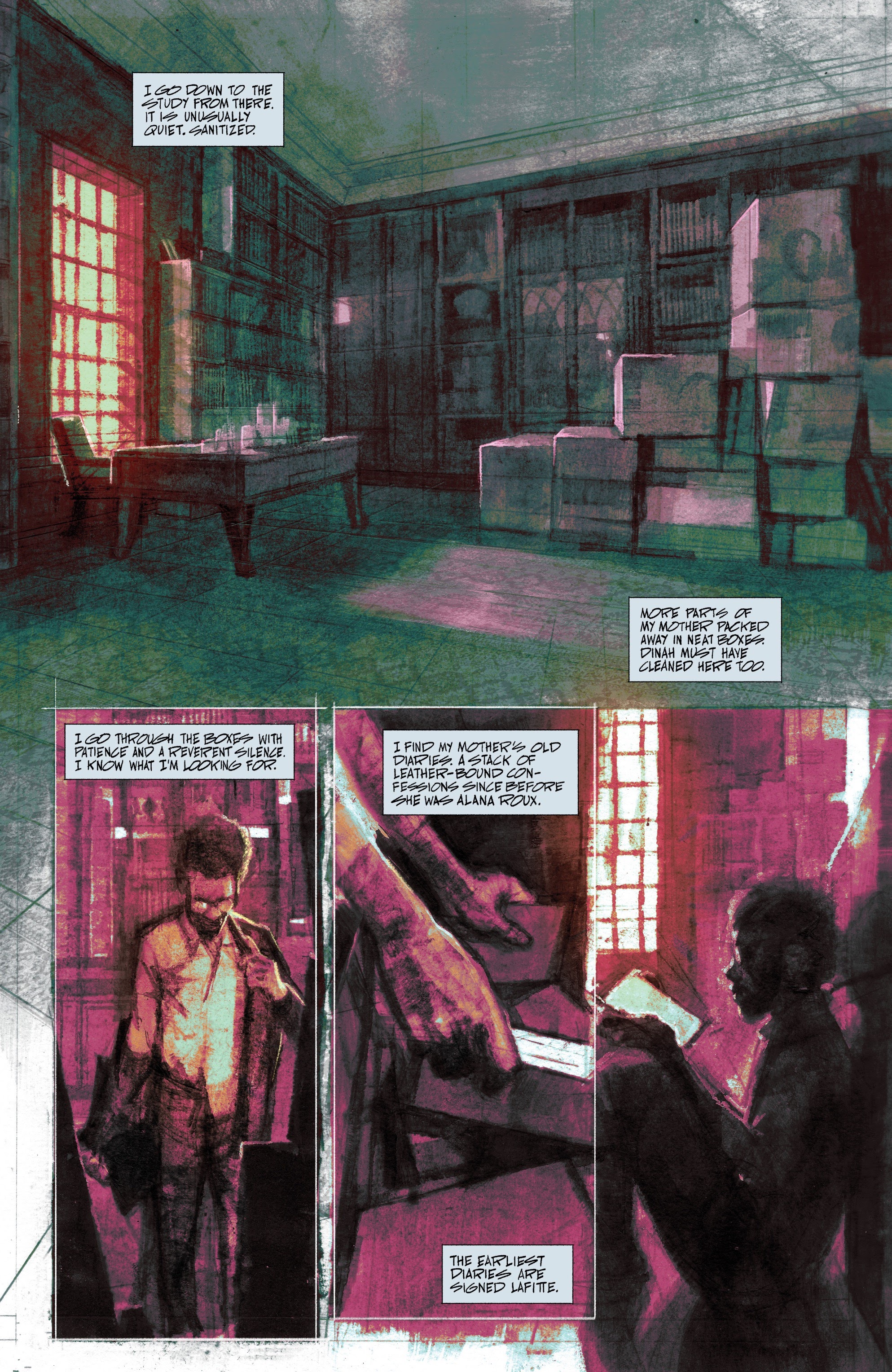 Read online Blue In Green comic -  Issue # TPB - 111