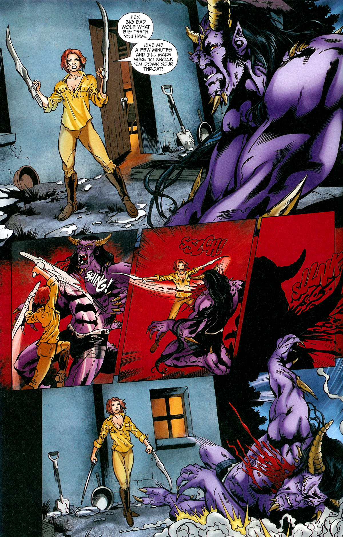 Read online Bloodrayne: Twin Blades comic -  Issue # Full - 18